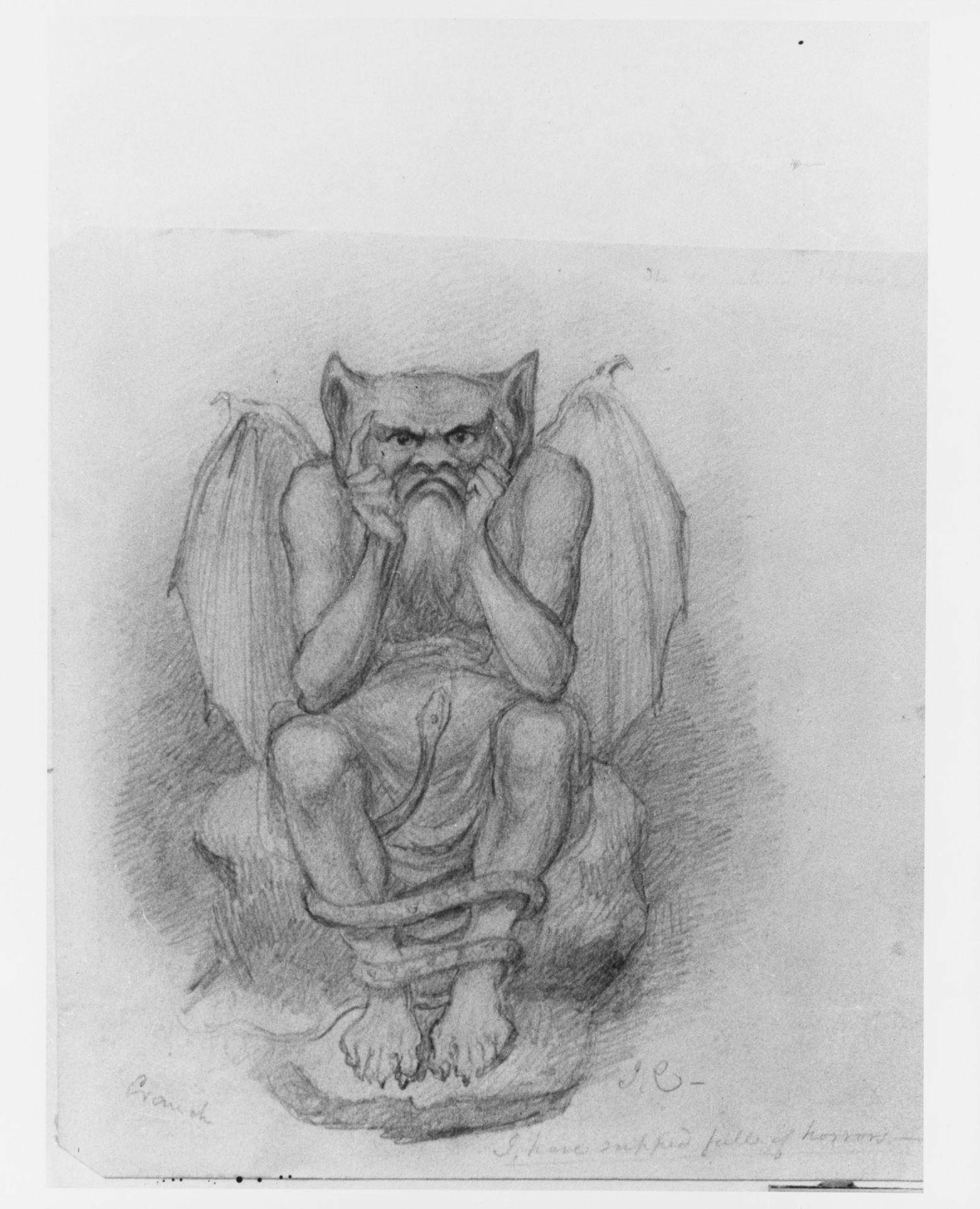 I Have Supped Full of Horrors (from McGuire Scrapbook) by John Cranch