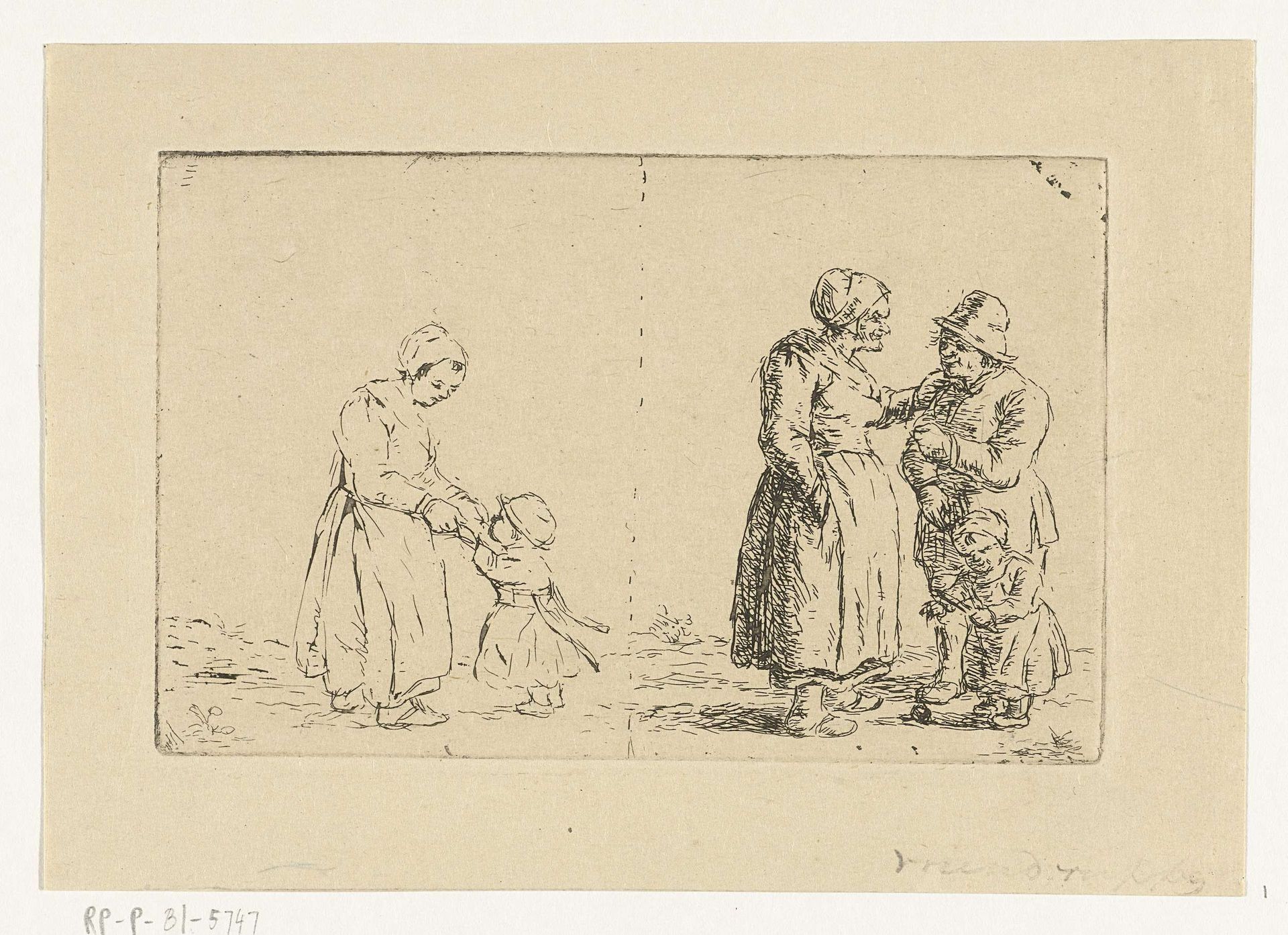 Twee voorstellingen van het gezinsleven by Christina Chalon