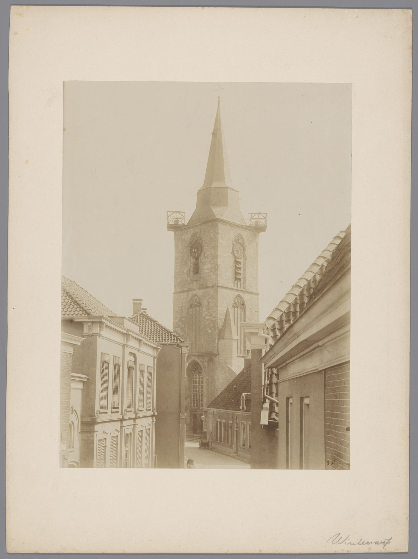 Toren van de Jacobskerk te Winterswijk by anoniem (Monumentenzorg)