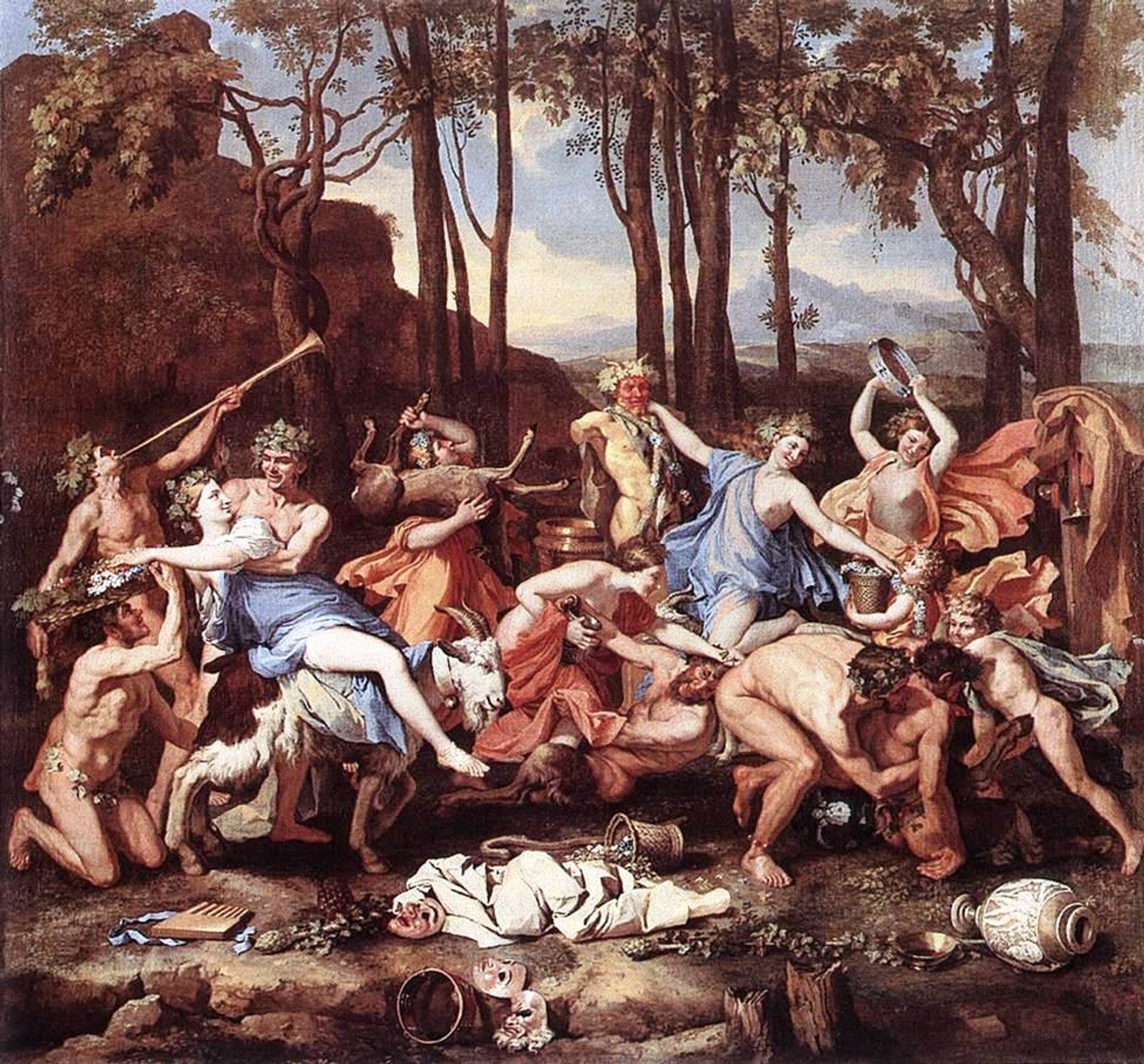 Triumph of Neptune by Nicolas Poussin