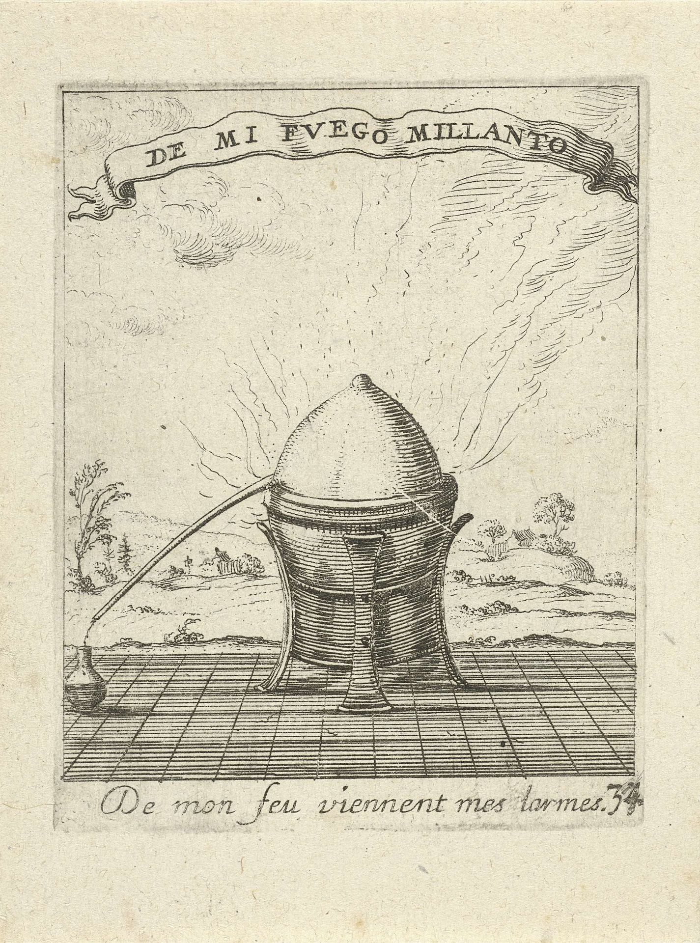 Distilleerapparaat by Albert Flamen
