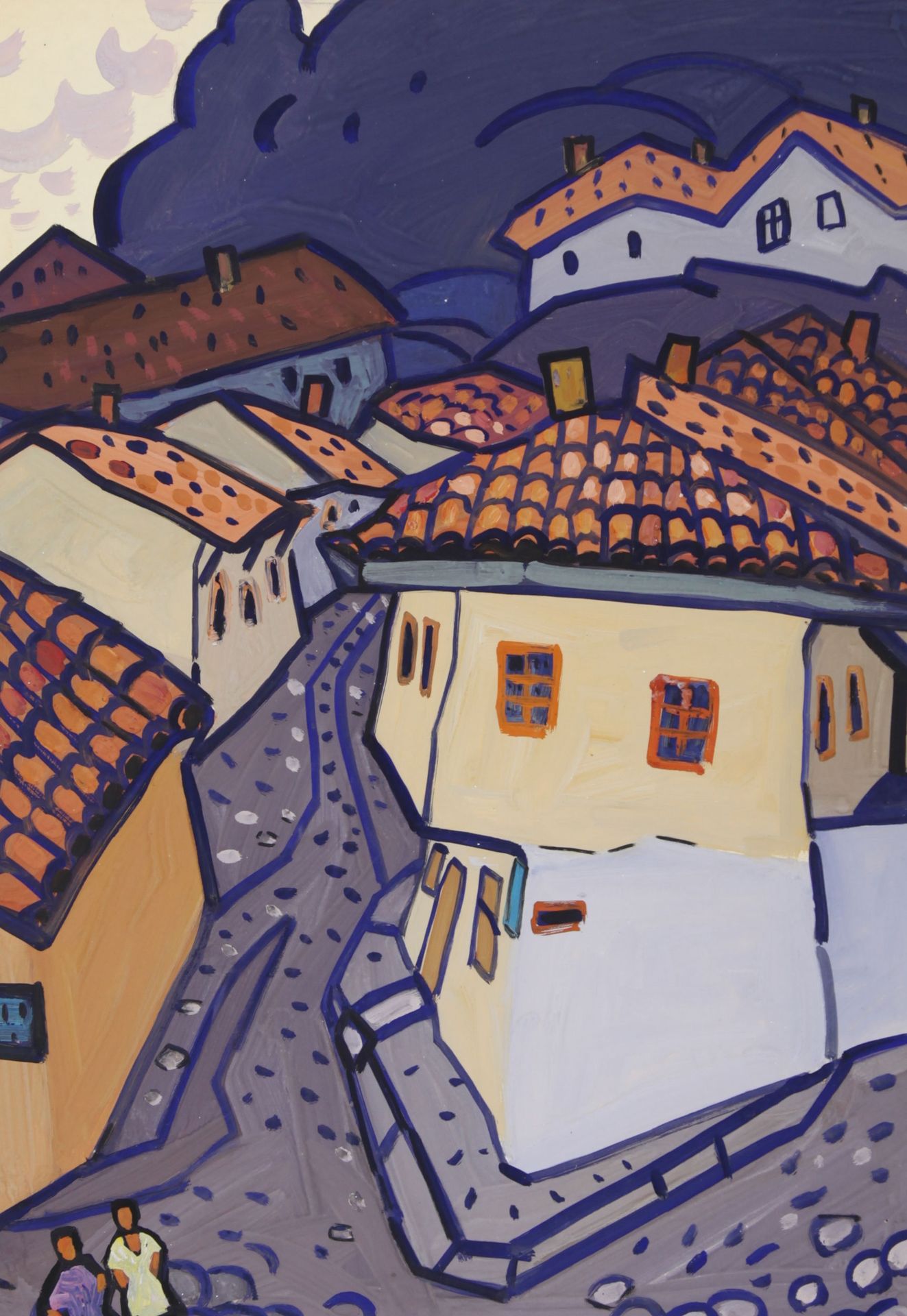 Cobblestones and tiles by Yuriy Khymych