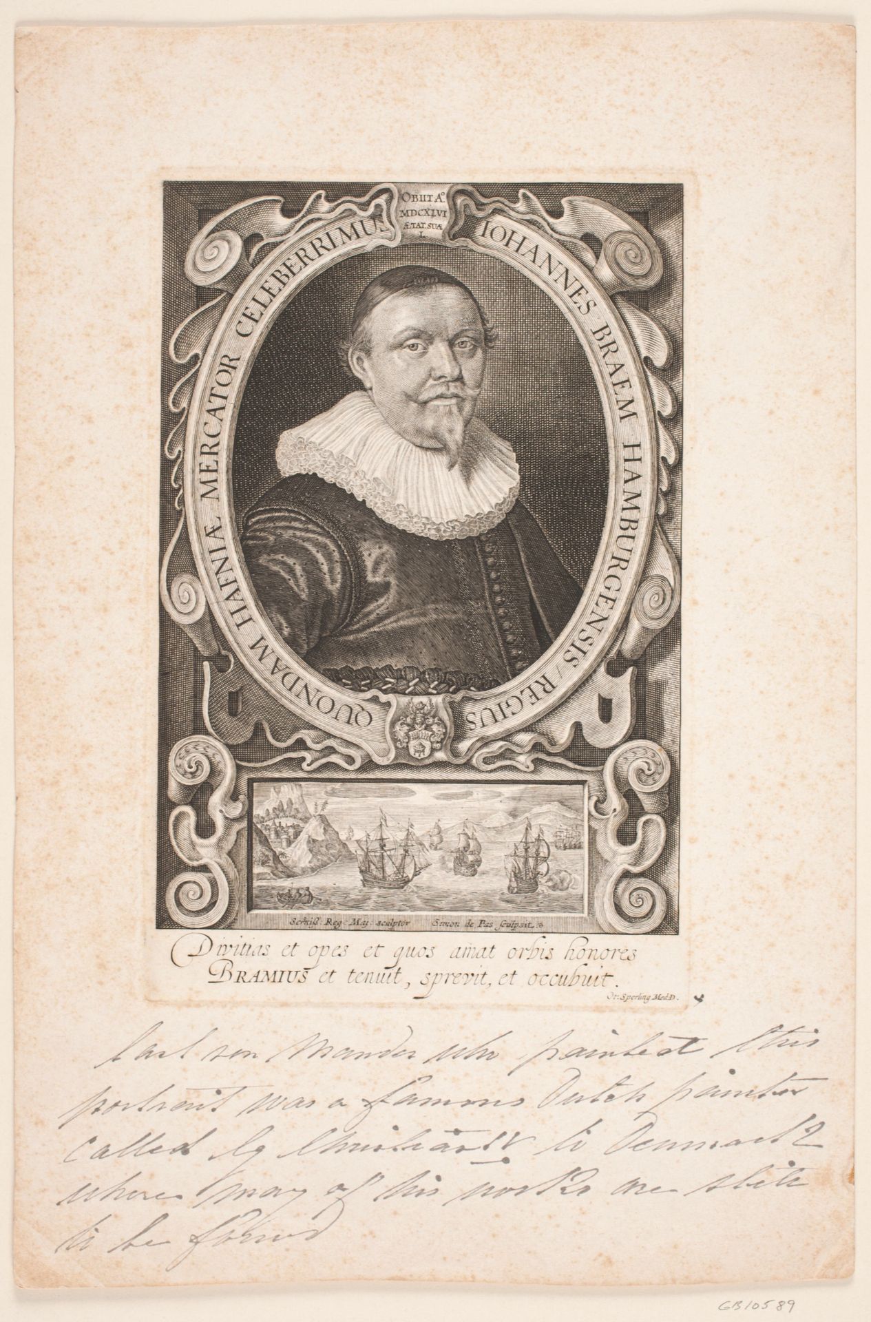 Købmanden Johan Braem by Simon de Pas