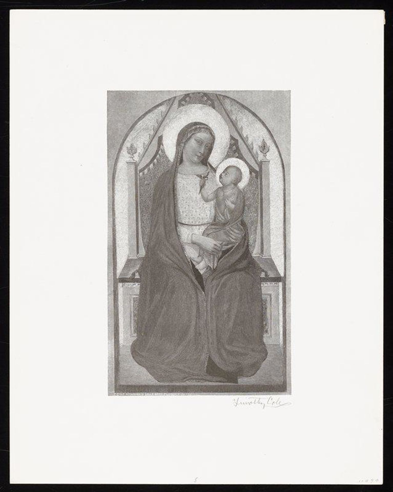 Madonna and Child by Timothy Cole