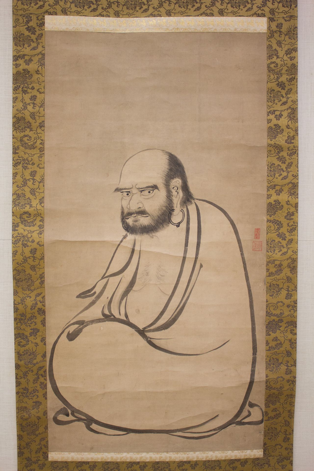 Bodhidharma (Daruma) by Kano Sanraku