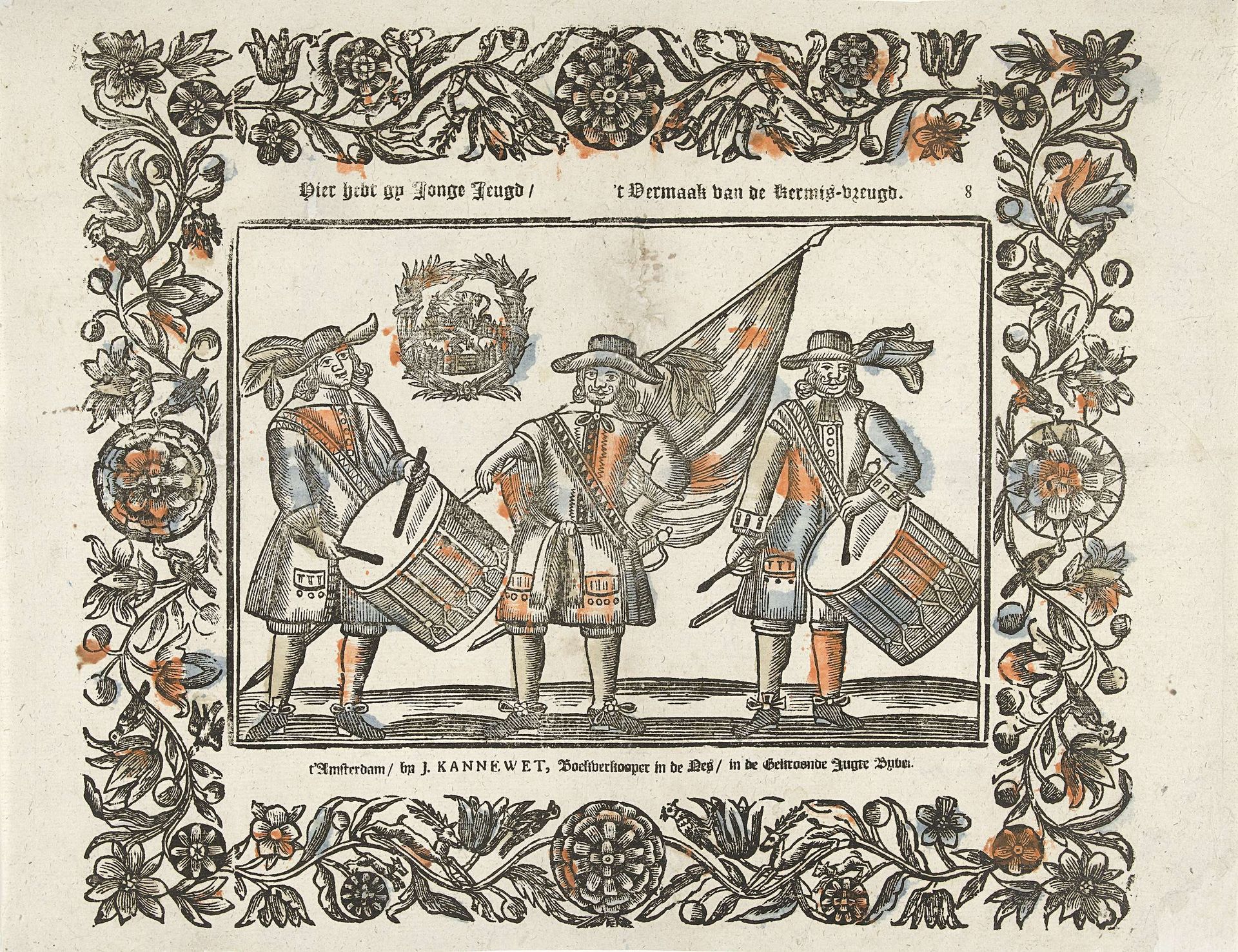 Hier hebt gy jonge jeugd / 't Vermaak van de kermis-vreugd by Johannes (II) Kannewet