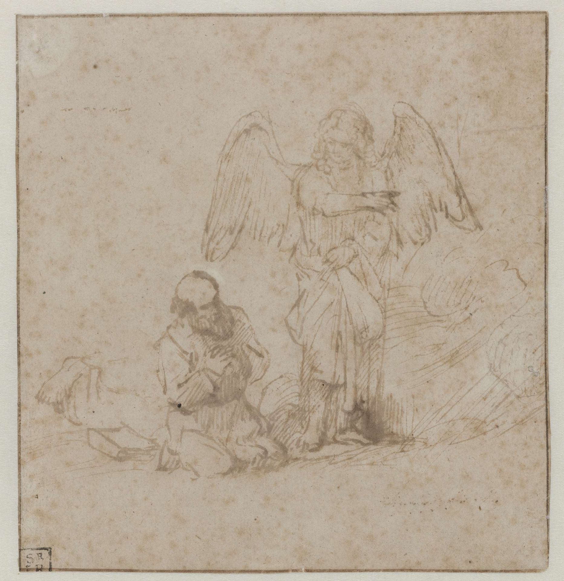 The Angel Appears to Elijah by Willem Drost