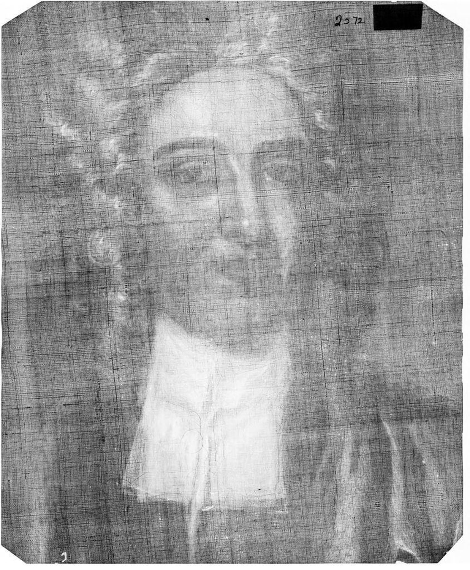 X-radiograph(s) of "Mather Byles" by Artist of original: Peter Pelham