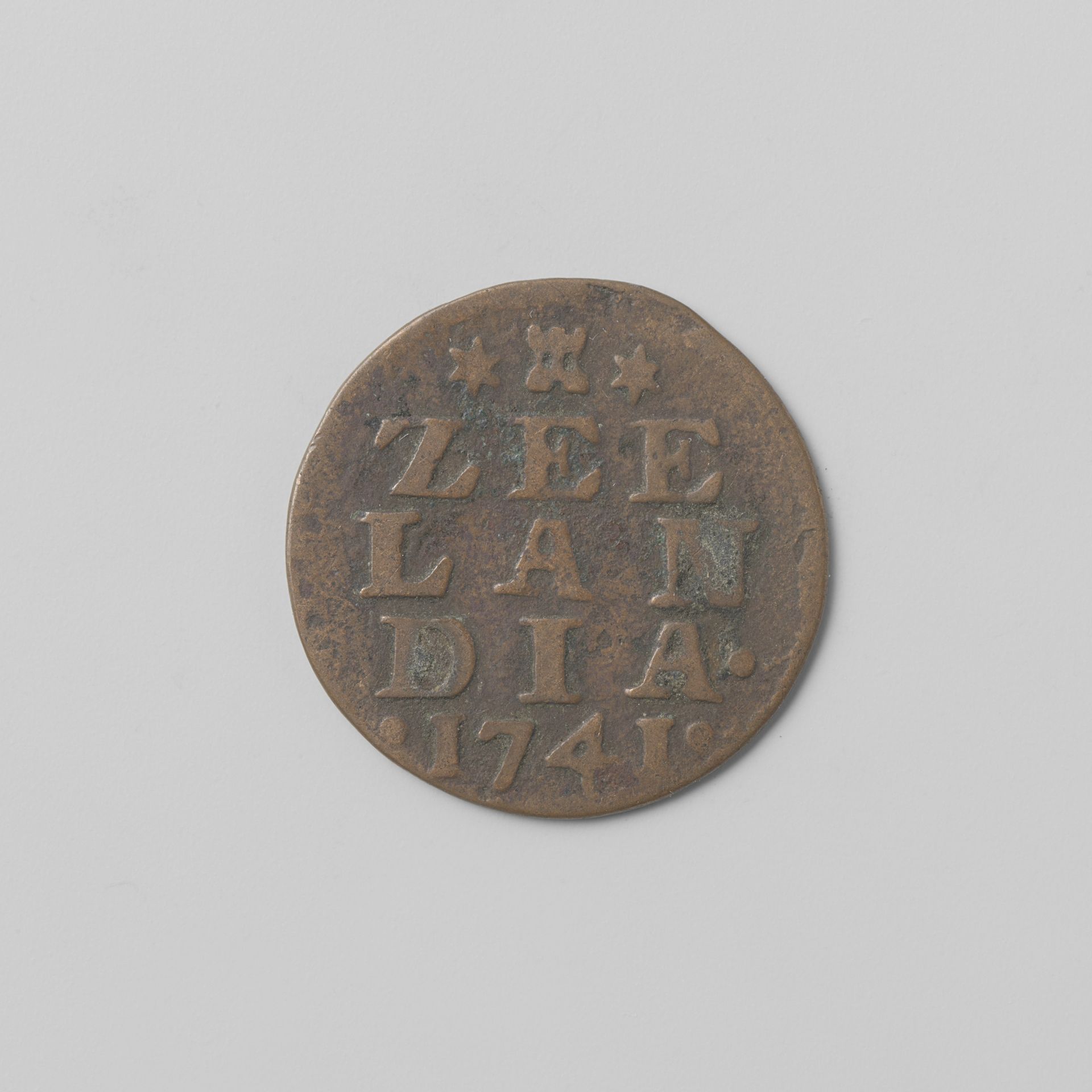 Zeeuwse duit, 1741 by Provincie Zeeland