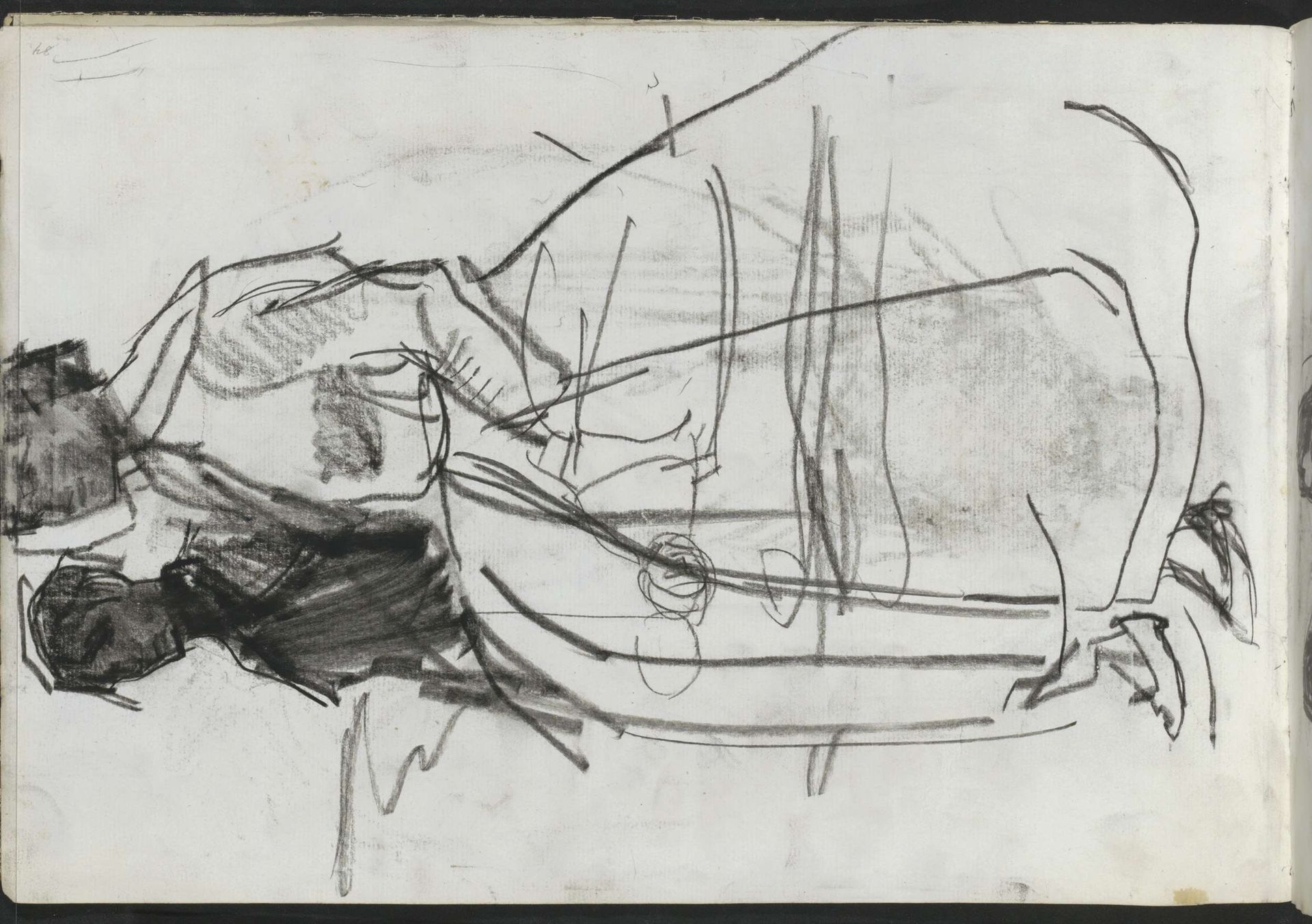 Twee vrouwen, mogelijk lopend by Isaac Israels