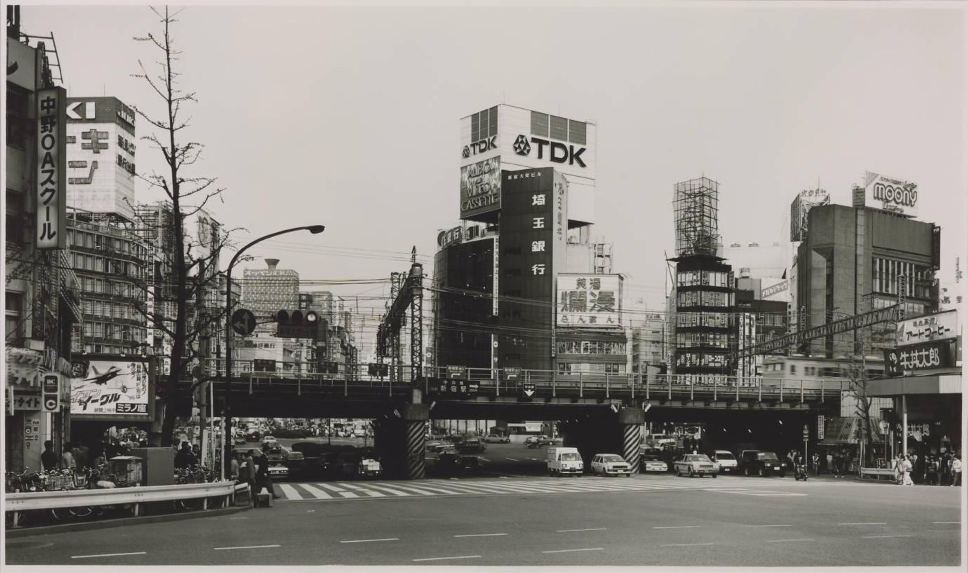 Shinju-ku (TDK), Tokyo 1986 by Thomas Struth