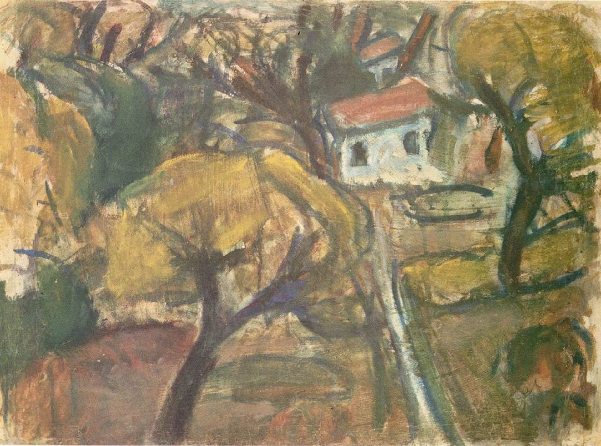 Bela Czobel, Grosrouvre 1926 by Bela Czobel