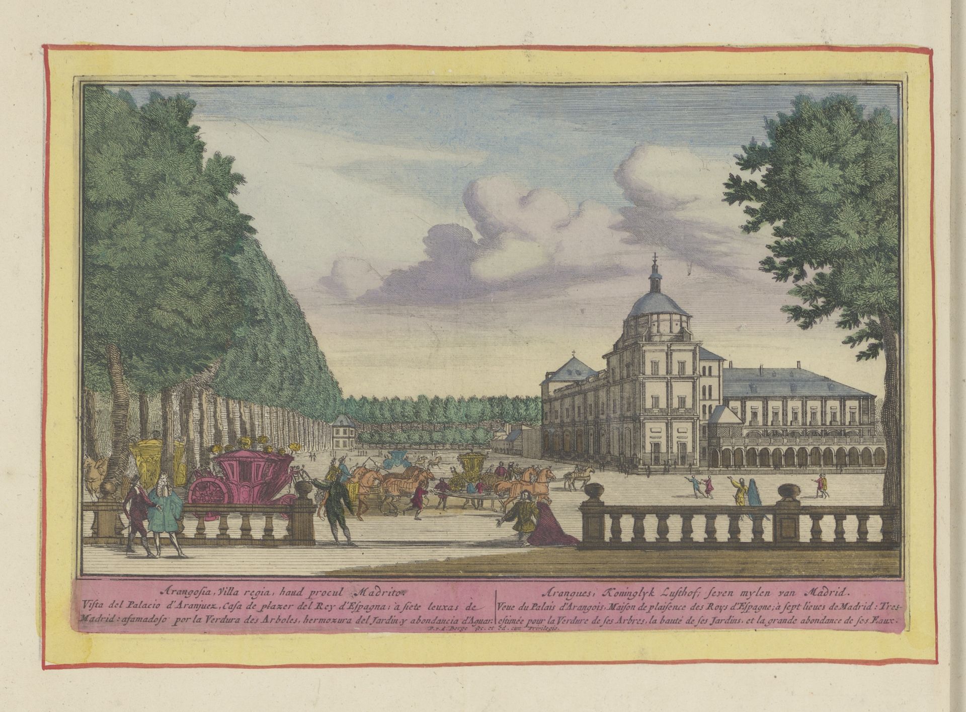 Koninklijk Paleis van Aranjuez by Pieter van den Berge