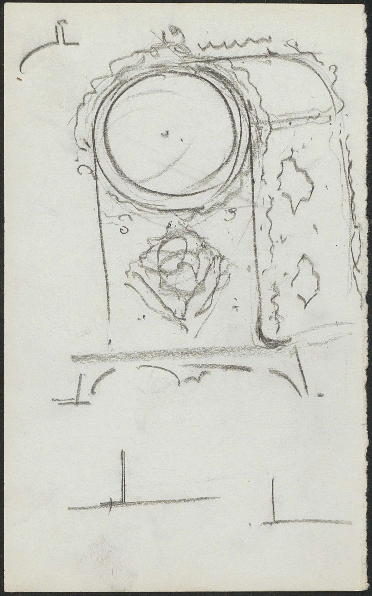 Mantelklok by Gerrit Willem Dijsselhof
