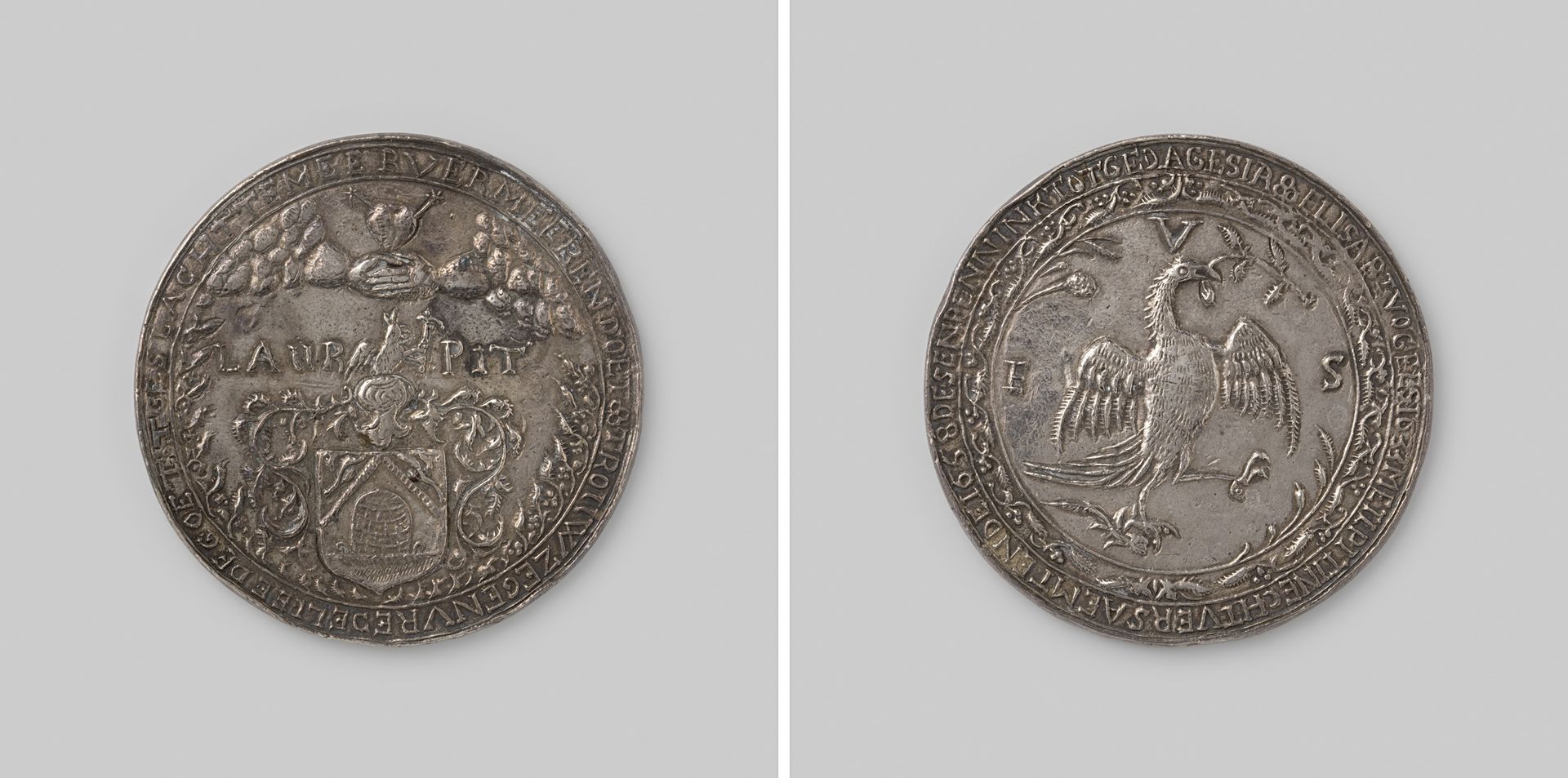 Penning ter gelegenheid van het 25-jarig huwelijk van Laurens Pit en Elisabeth Vogels in 1658 by Anonymous
