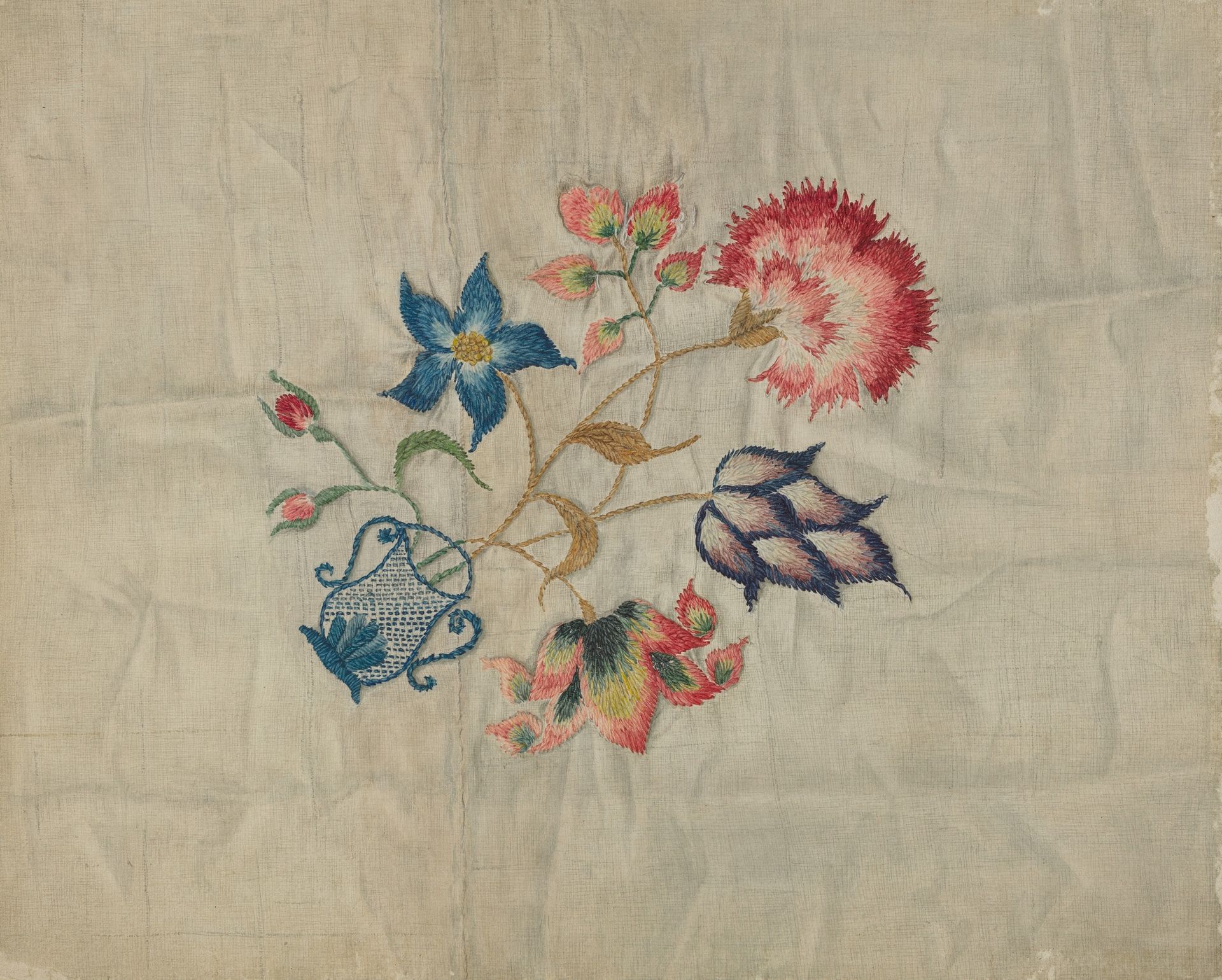 Bed Hanging (Detail) by Martha Elliot