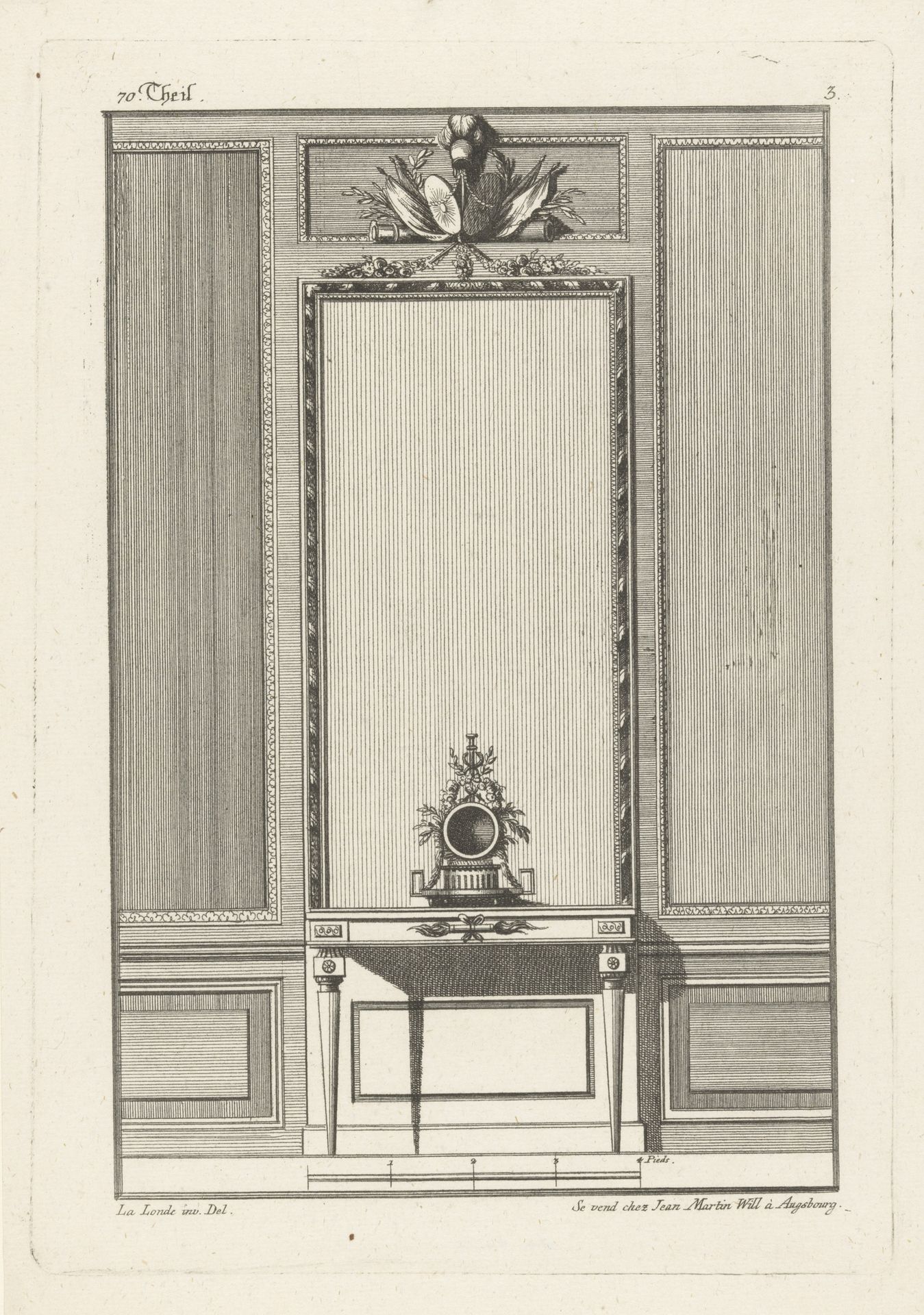 Tafel met helm en schilden by Anonymous