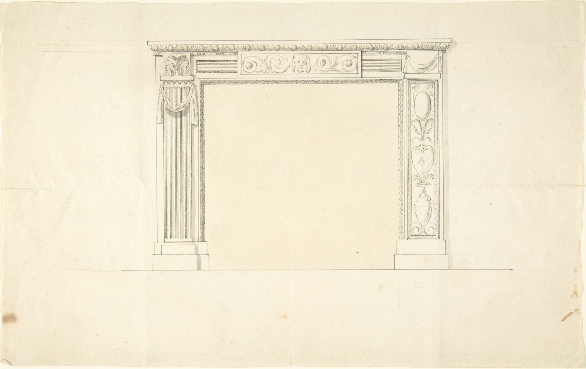 Design for a Chimneypiece by Sir William Chambers