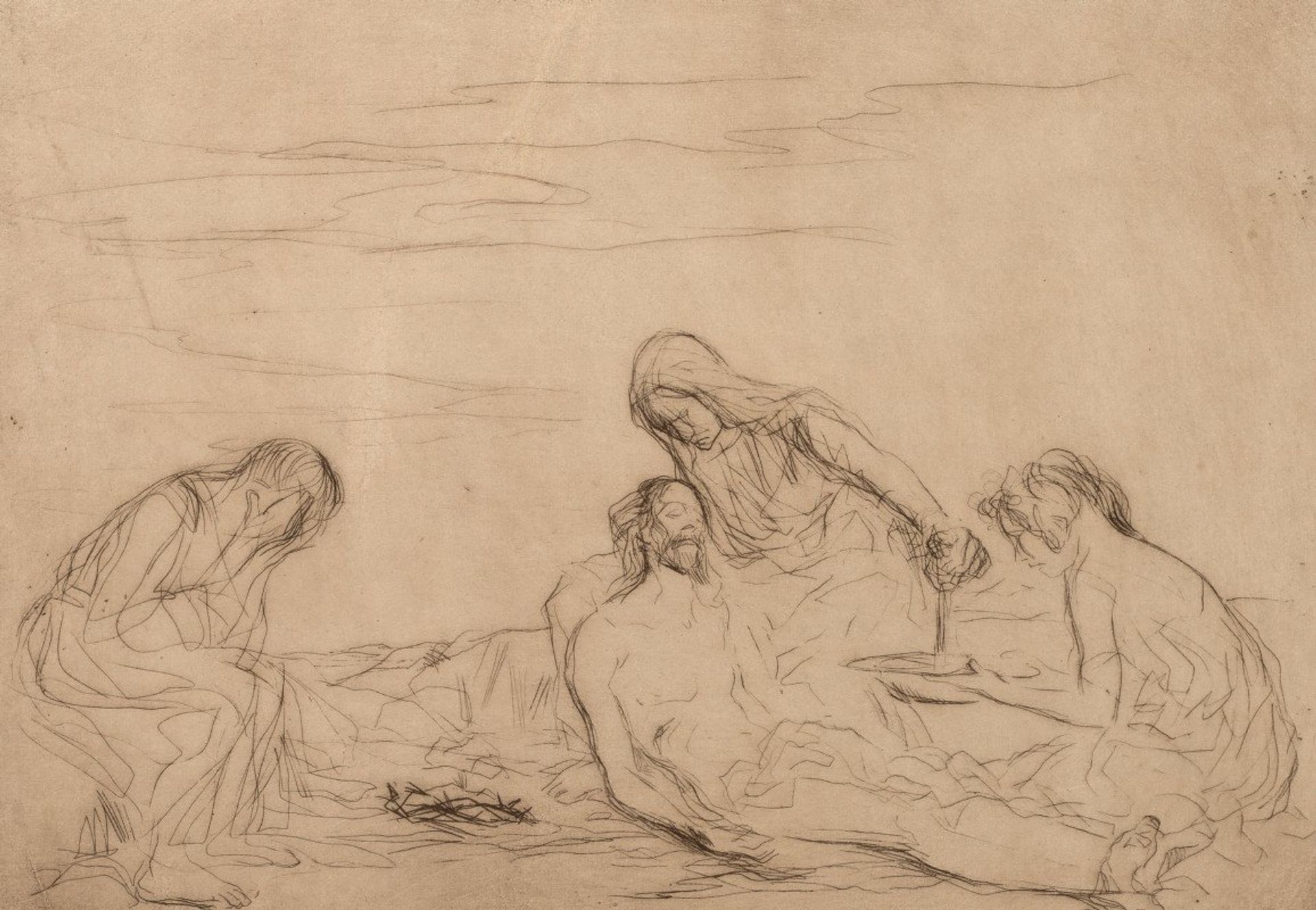 Pieta by Jean-Louis Forain