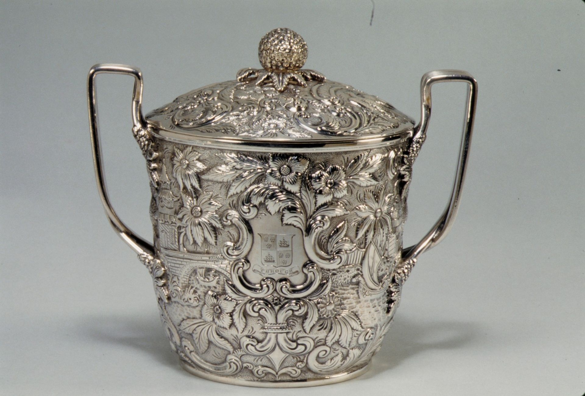 Sugar bowl by Andrew Ellicott Warner