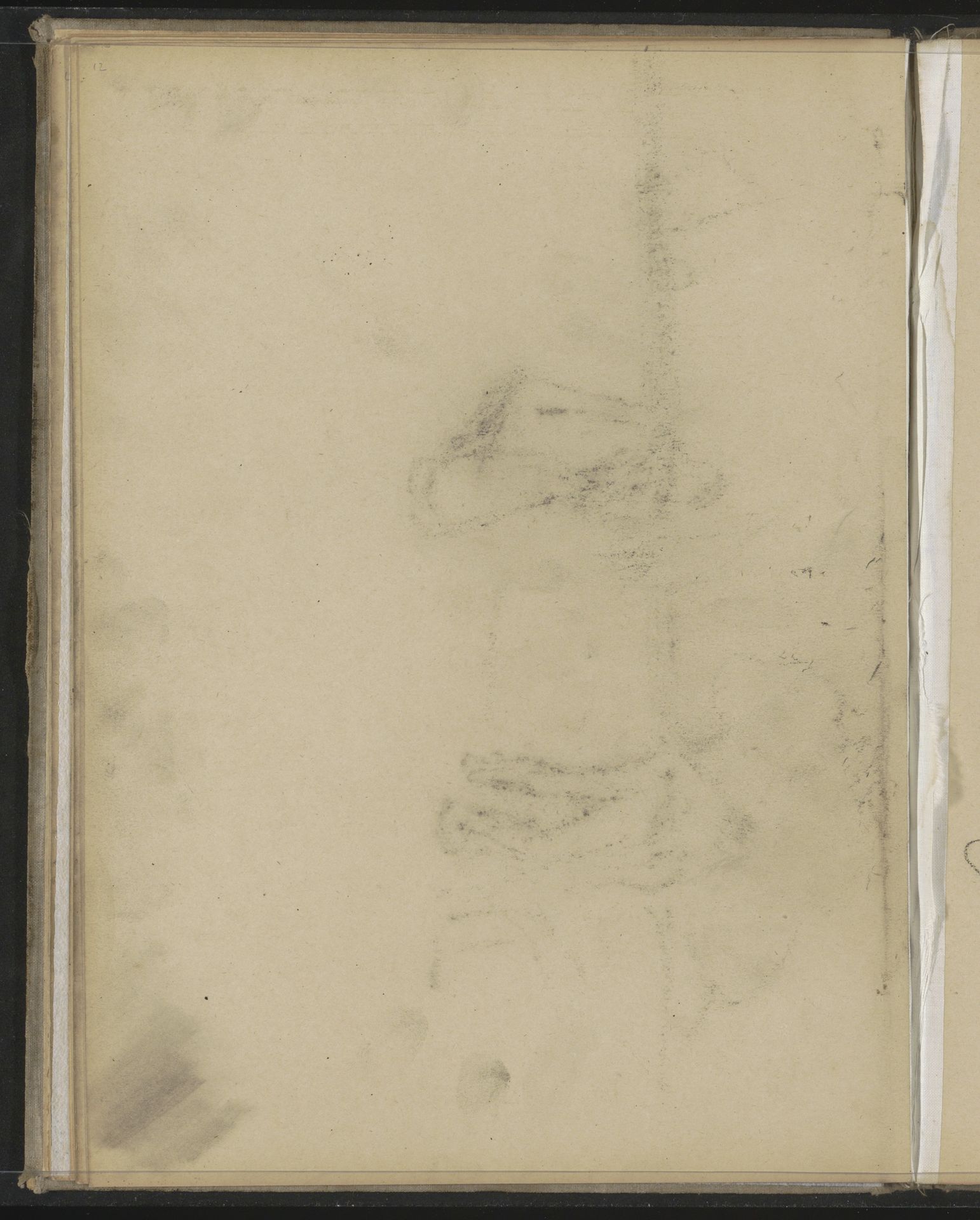 Abklatsch van de krijttekening op pagina 13 by Willem Witsen