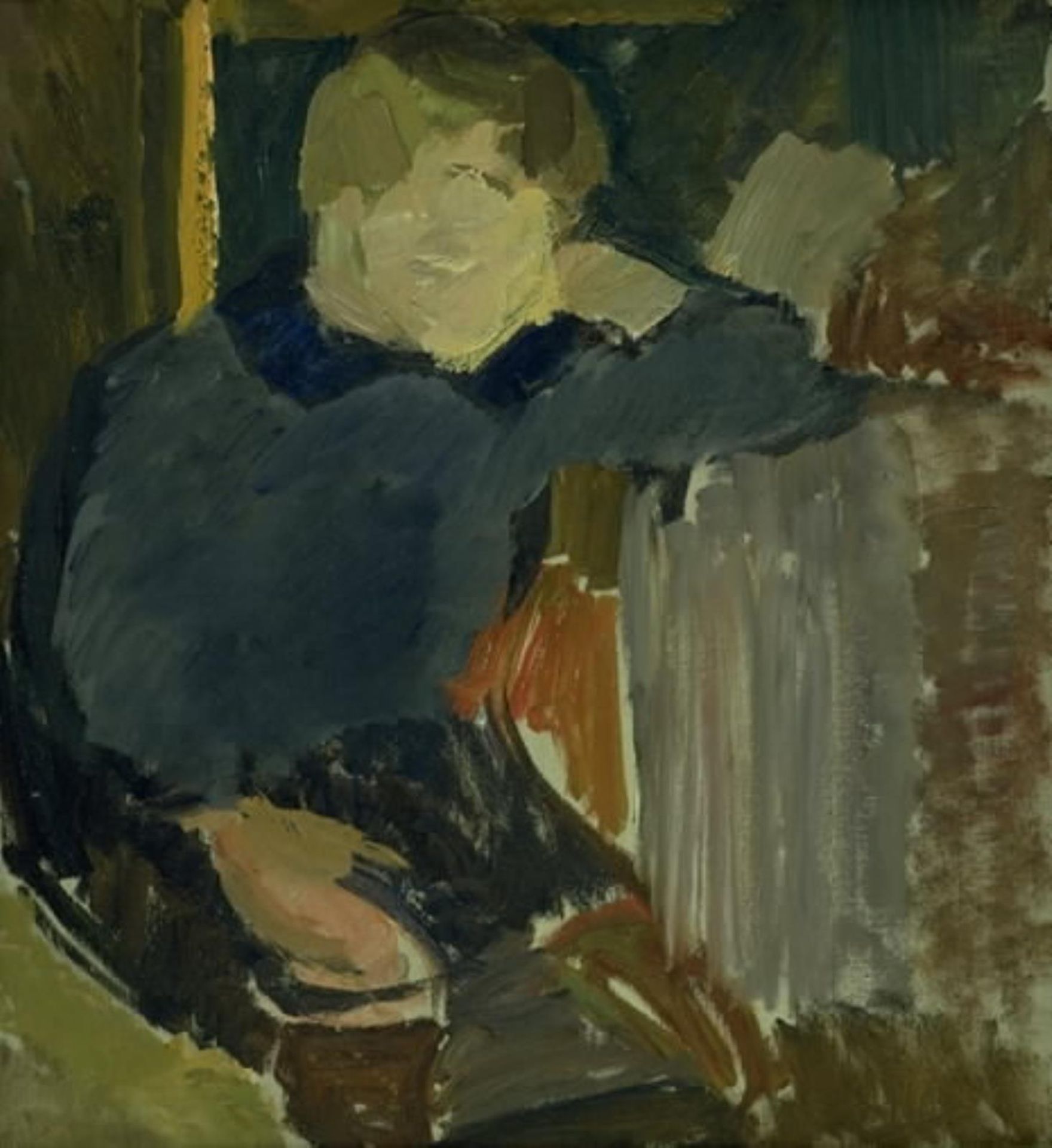 Portrait of a Boy by Edvard Weie