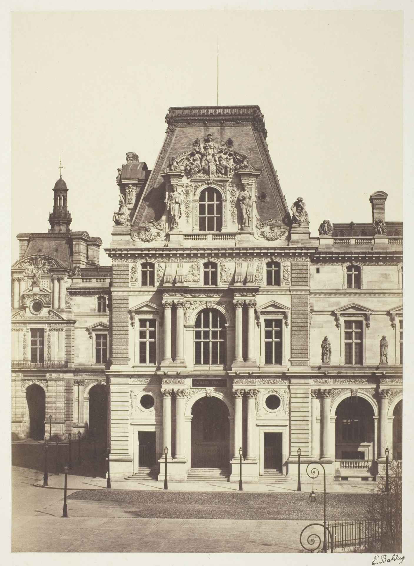 Les Tuileries by Edouard Baldus