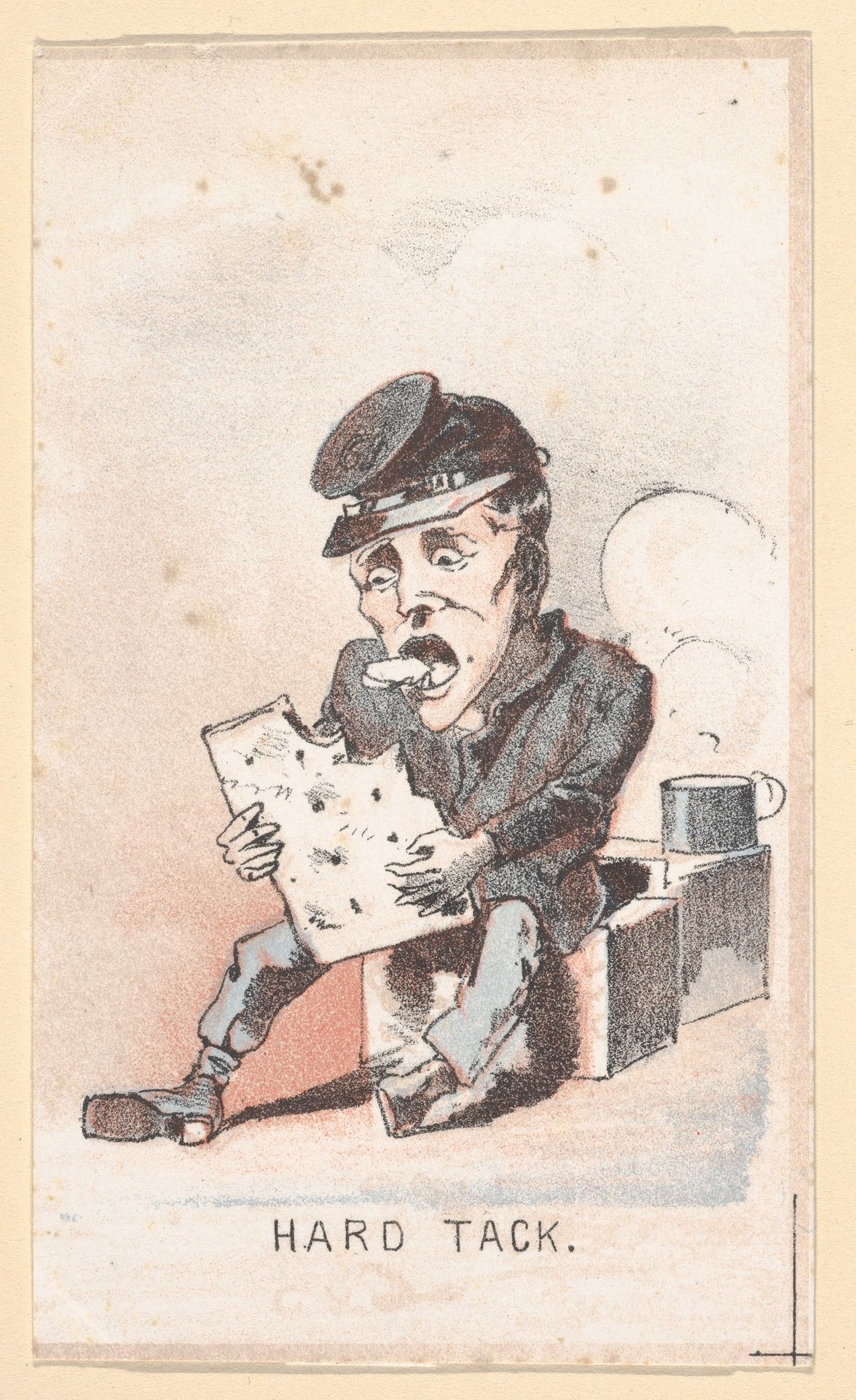 Life in Camp, Part 1: Hard Tack by Winslow Homer