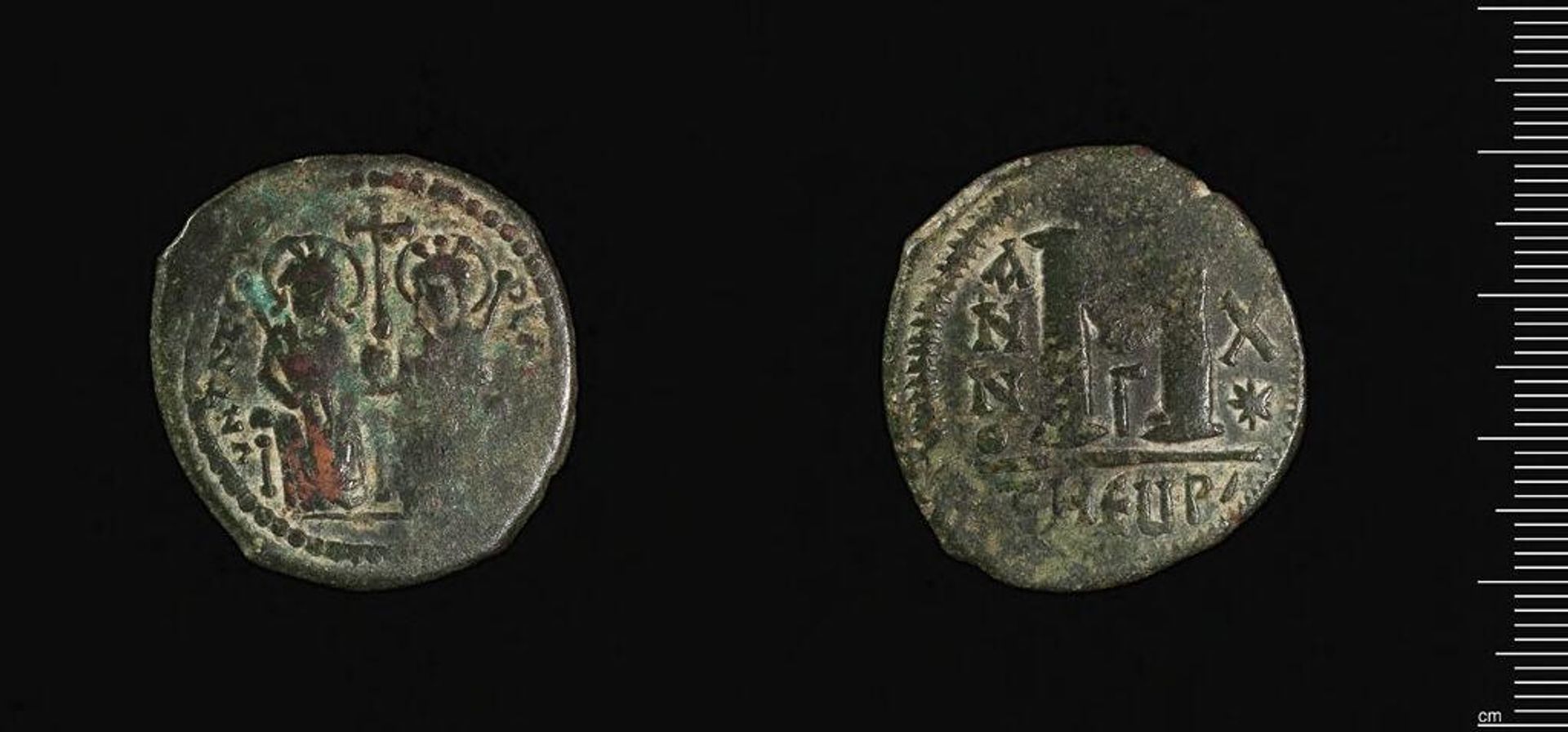 Coin of Justin II by Justin II