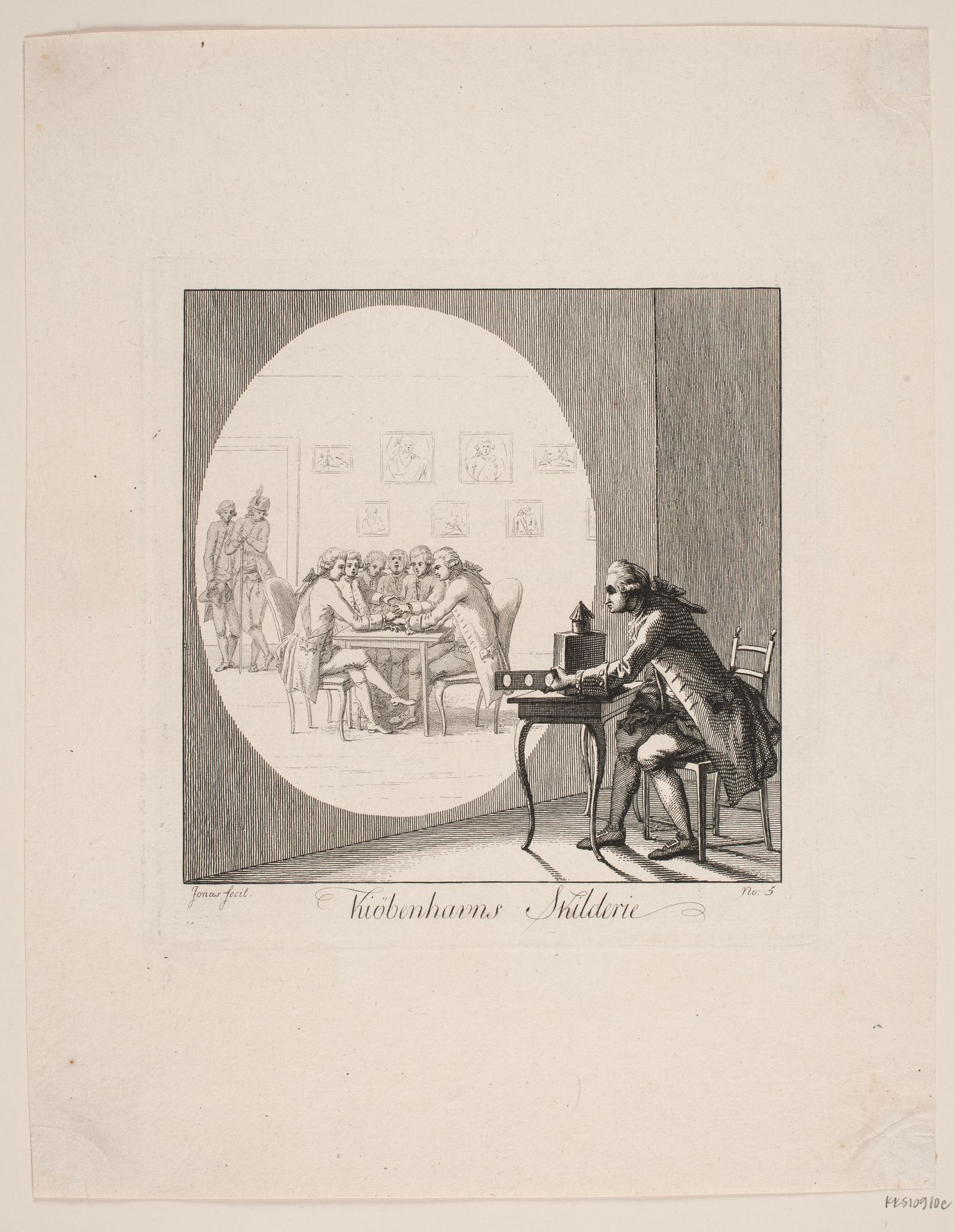 "Kiøbenhavns Skilderie", nr. 5 by J.F. Clemens