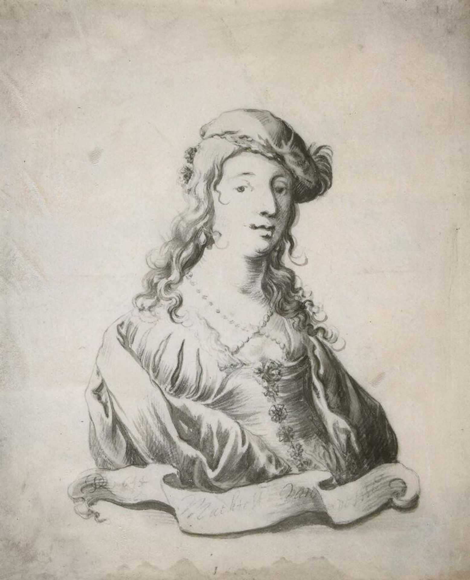 Portrait of Machtelt van Velsen by Pieter Jansz. Quast