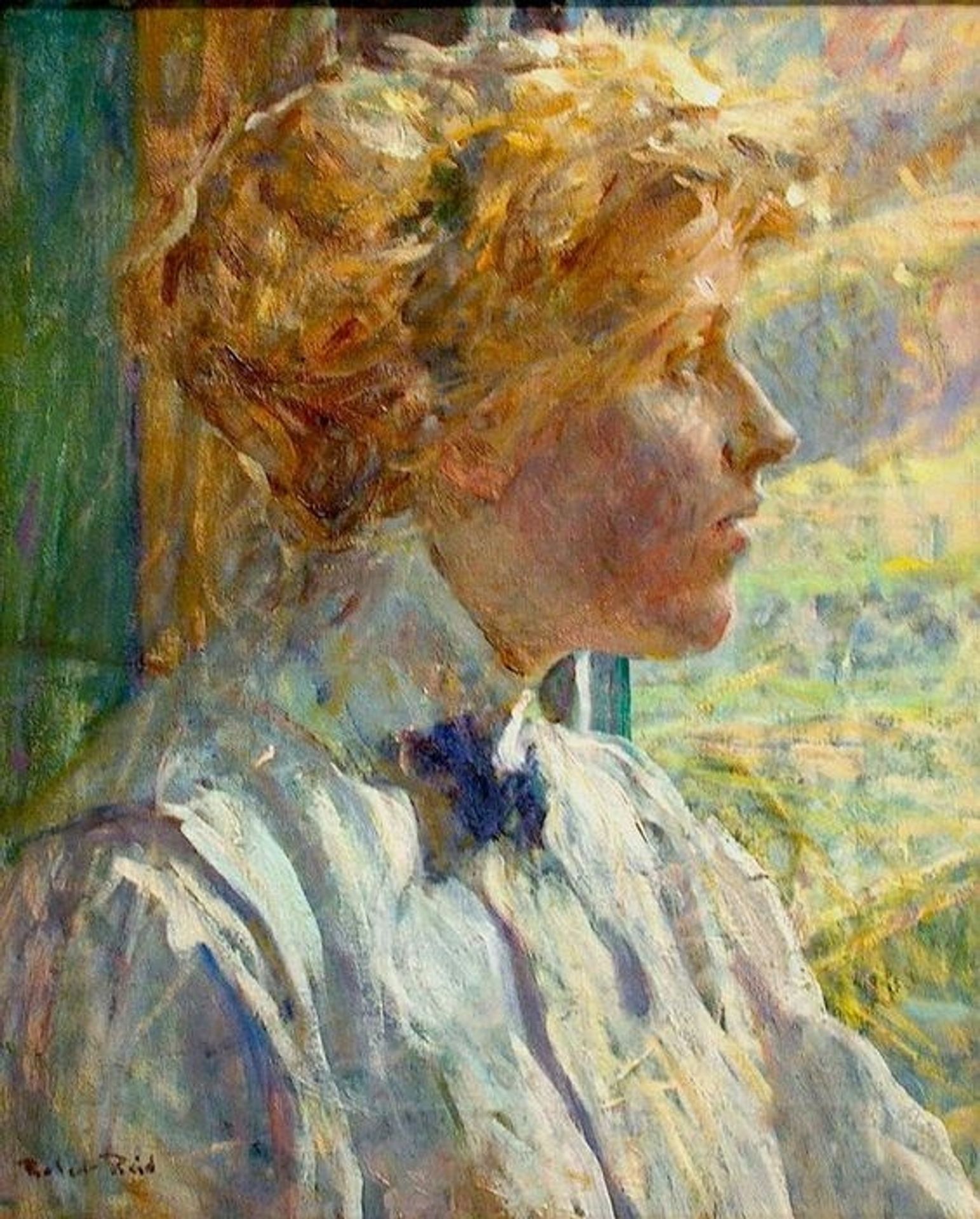 Portrait of the Artist's Wife by Robert Lewis Reid