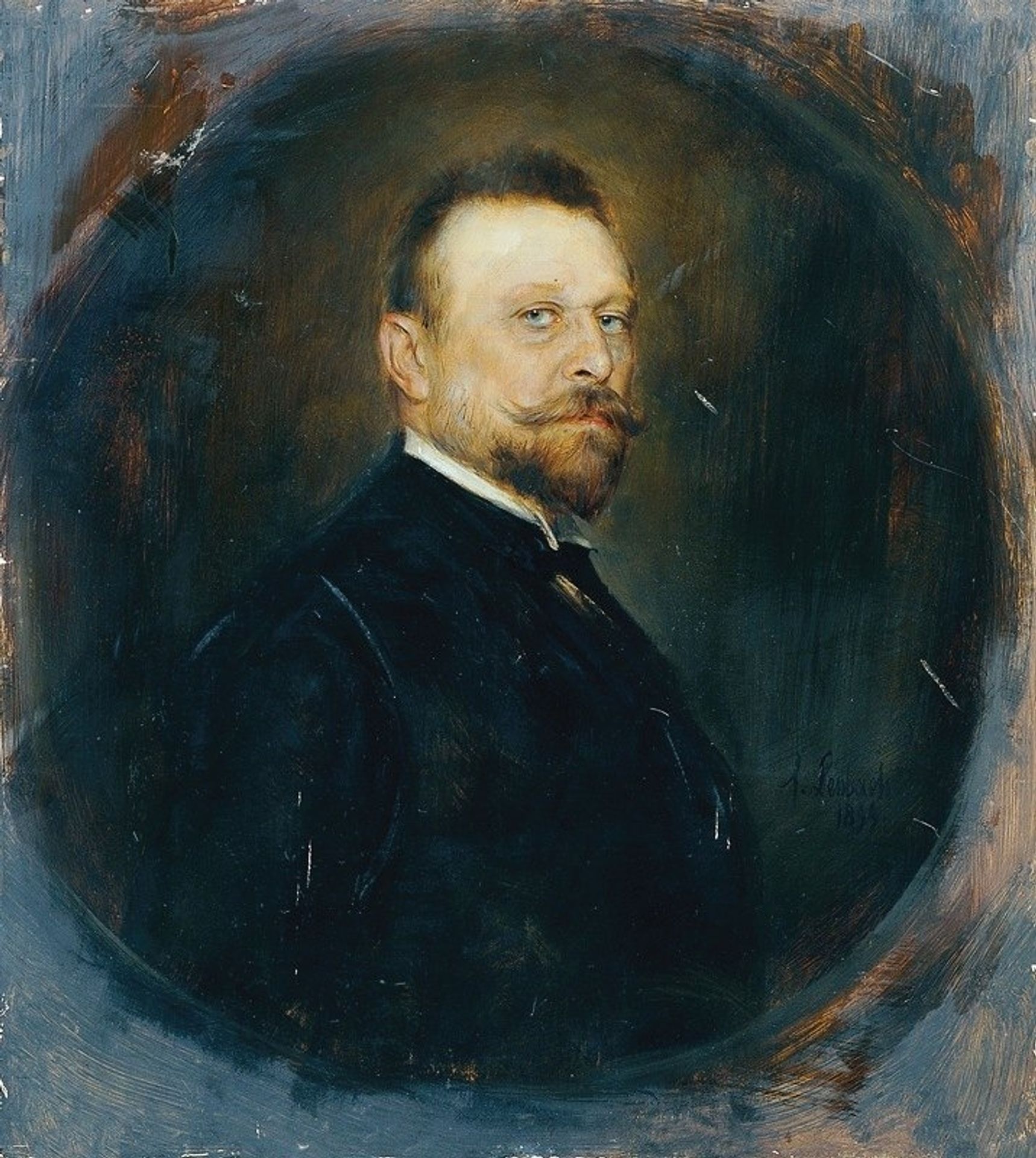 Der Reichsratsabgeordnete Dr. Joseph Maria Baernreither by Franz von Lenbach