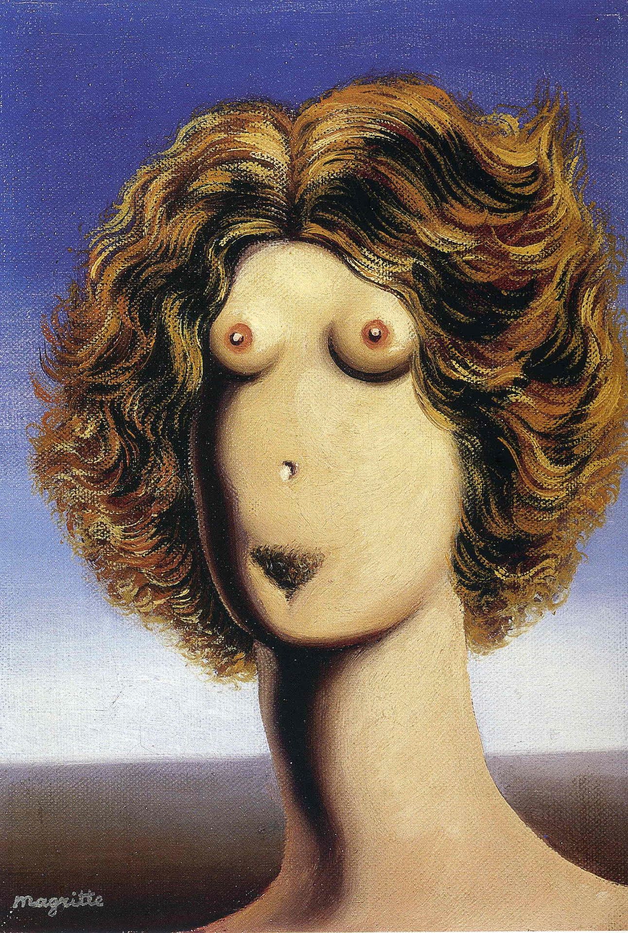Rape by René Magritte