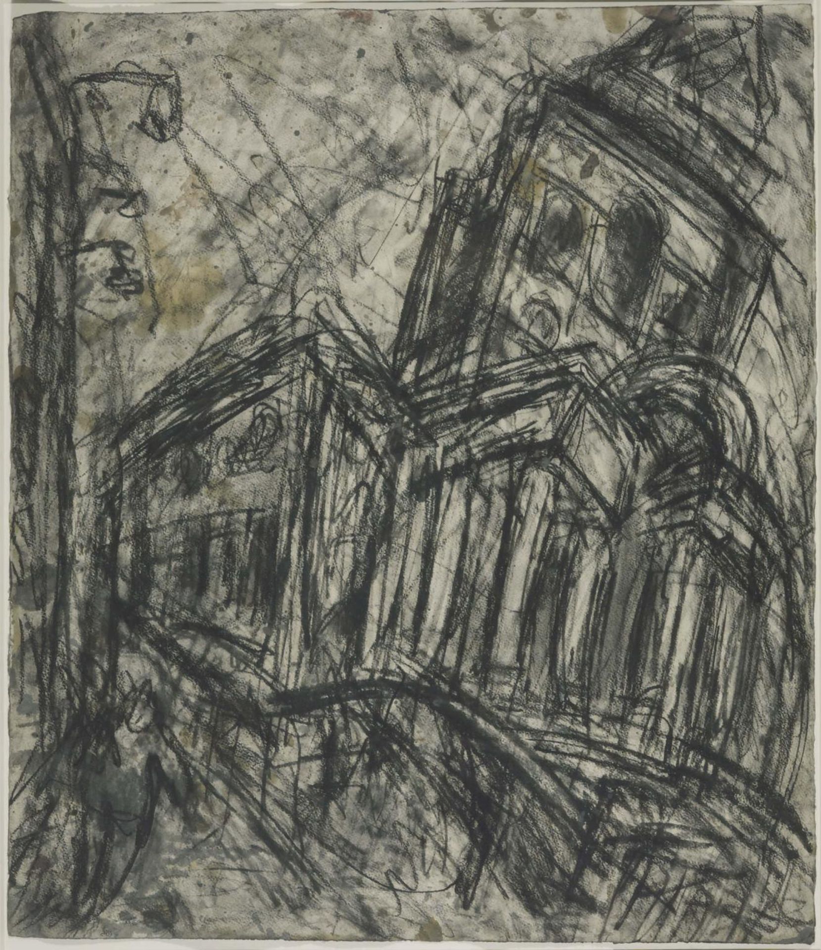Christ Church, Spitalfields by Leon Kossoff
