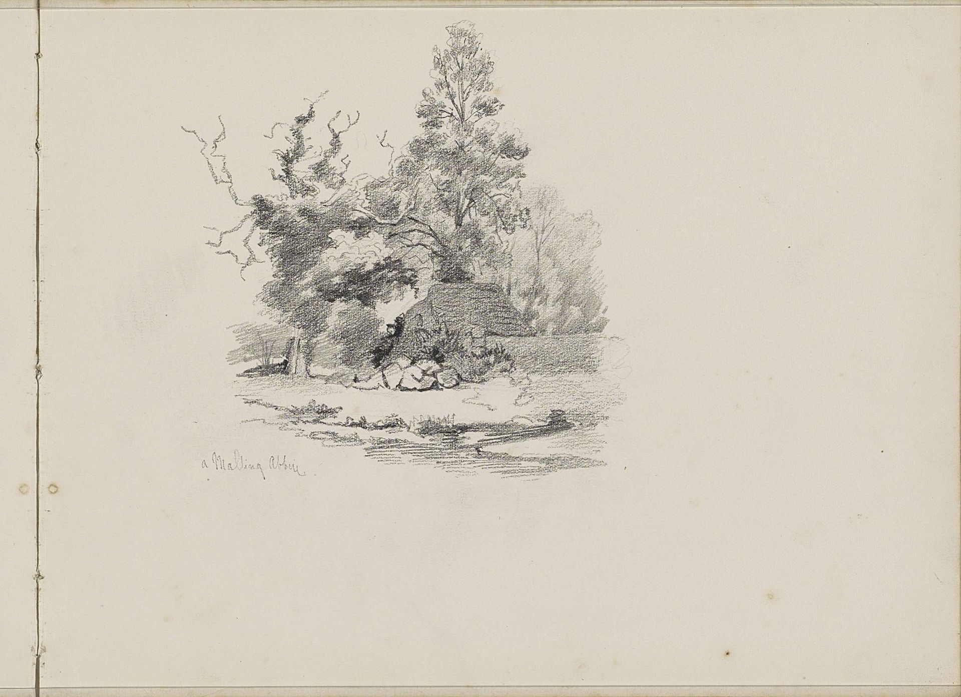 Huis bij Malling Abbey by Gerrit Postma