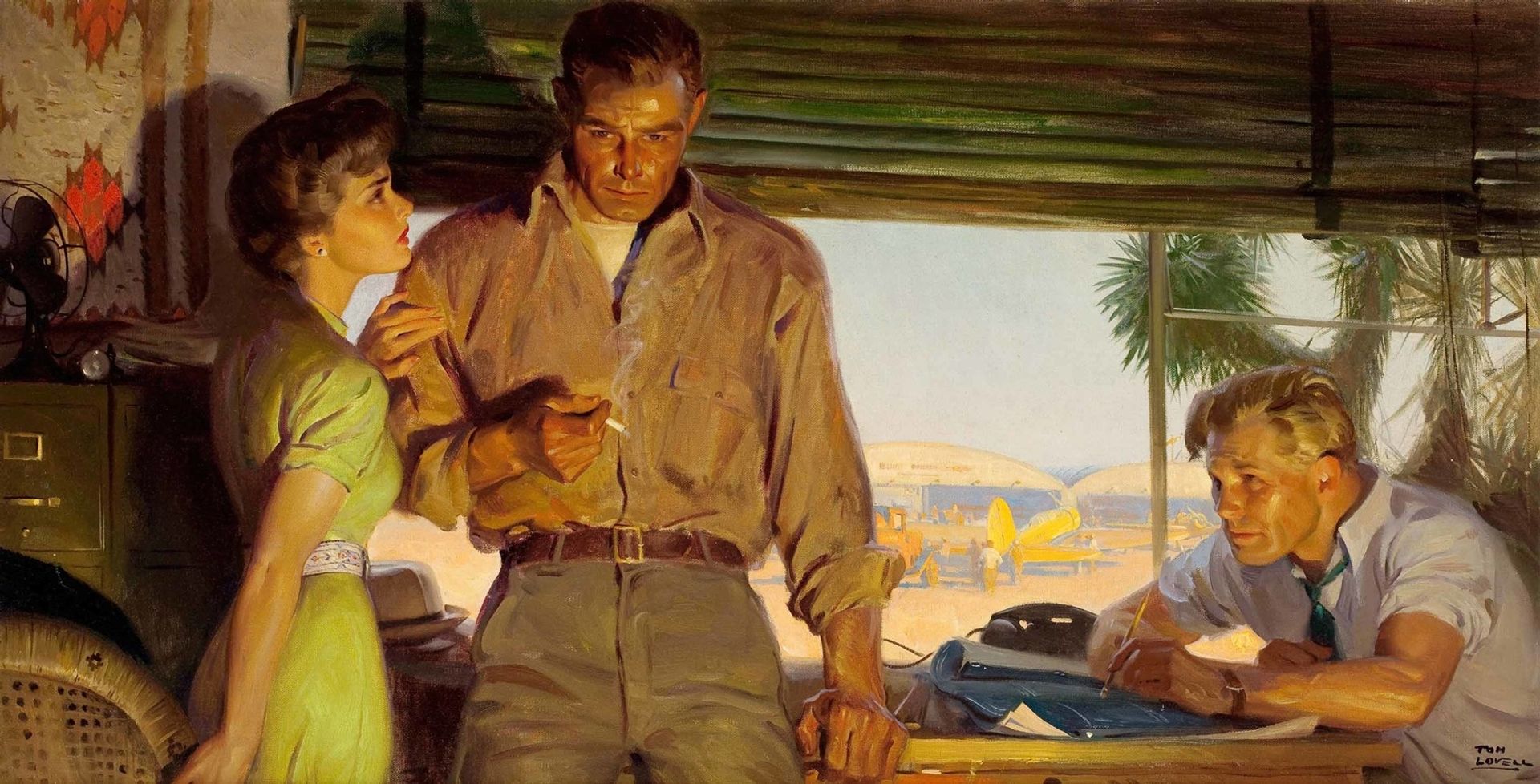 The Name Is Betty by Tom Lovell