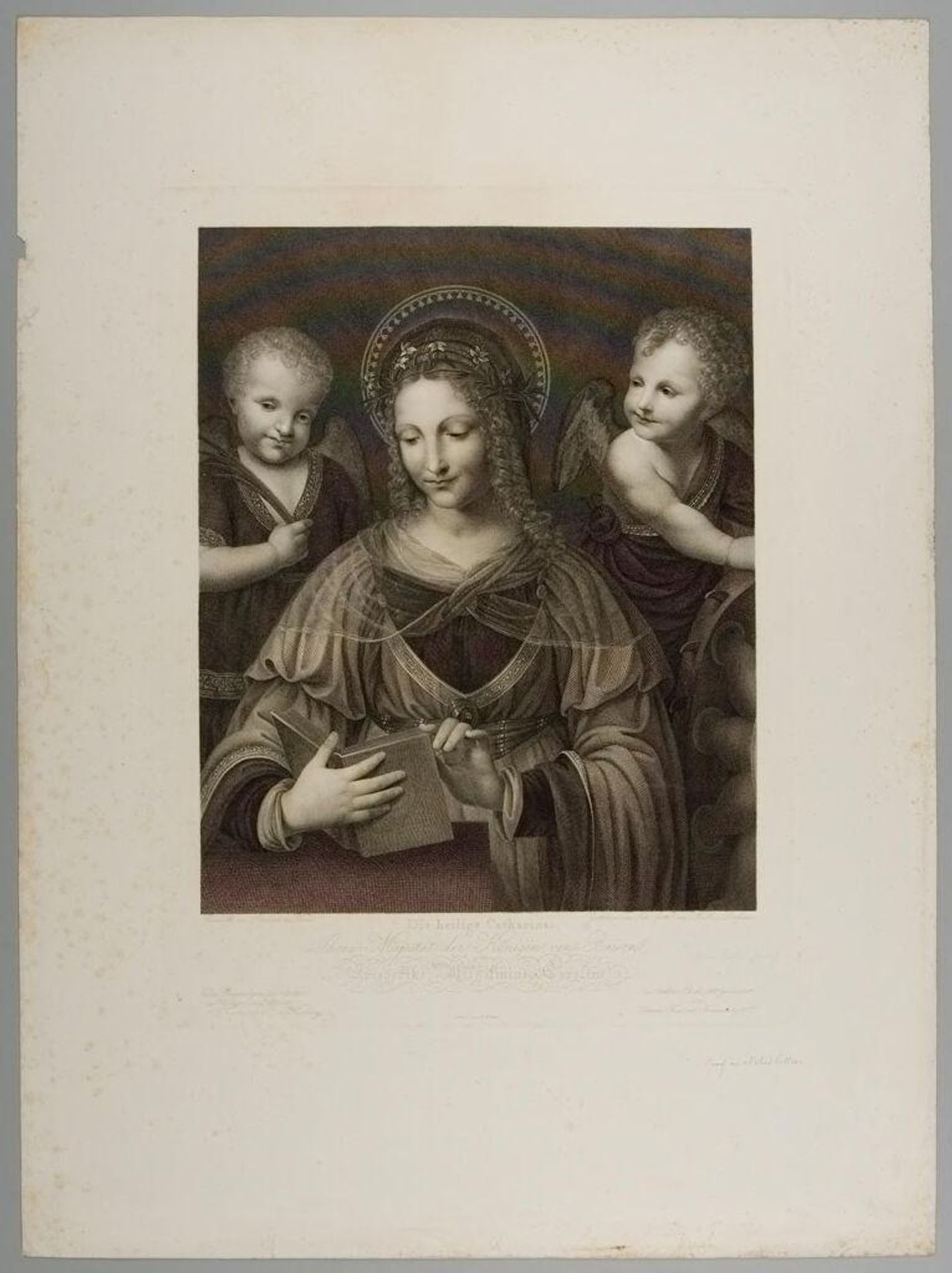 The Holy Catherine by Johann Gotthard Müller