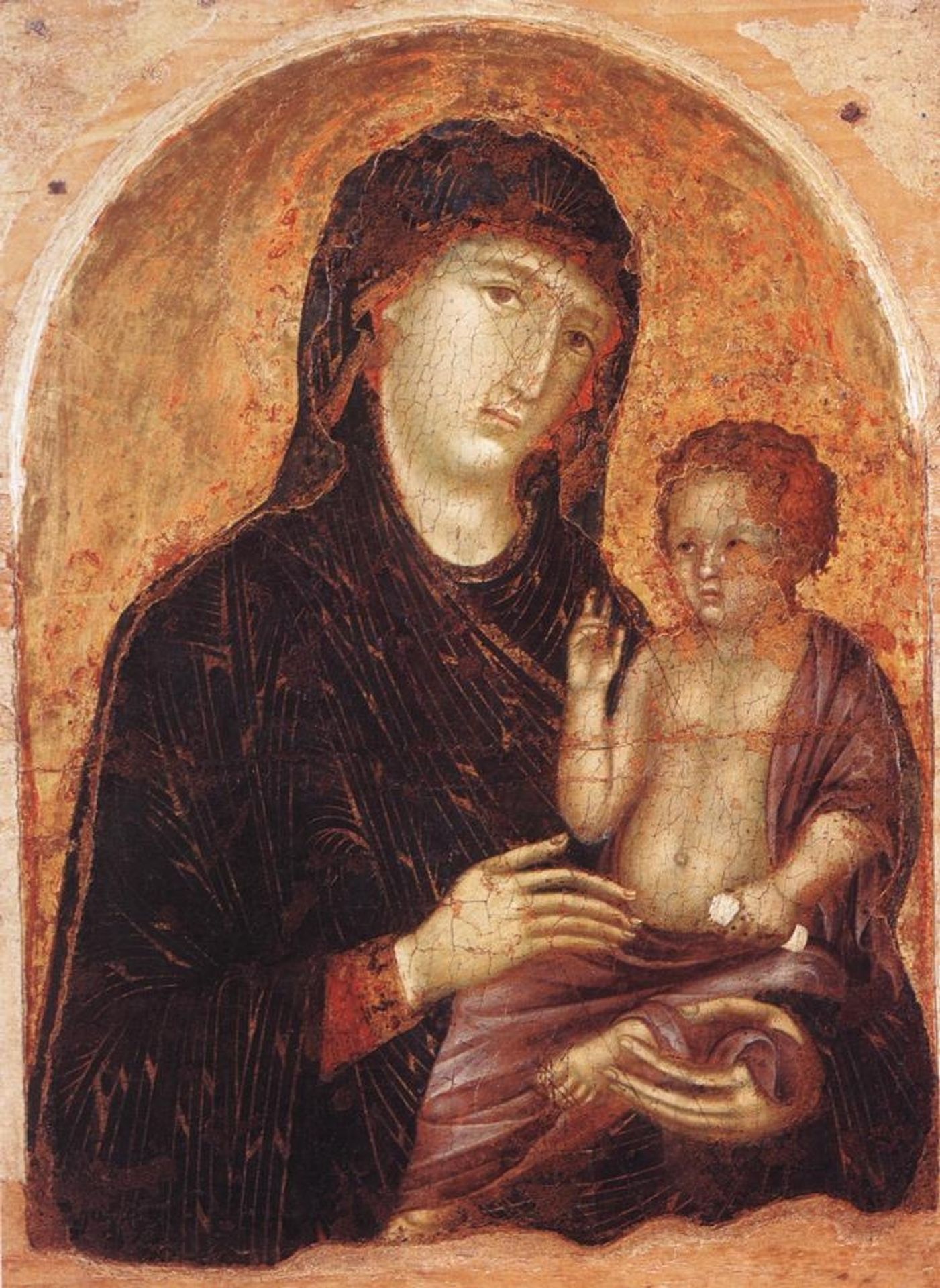 Madonna and Child by Duccio