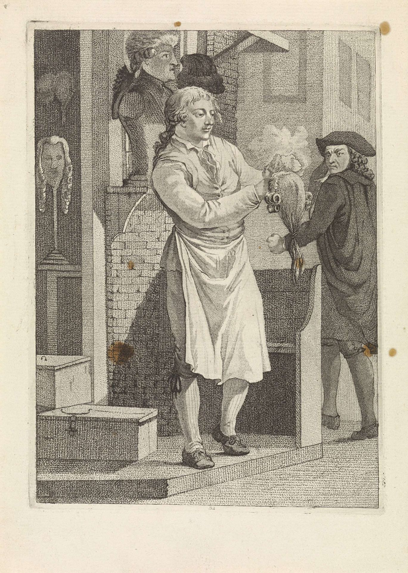 Pruikenmaker by Mathias de Sallieth