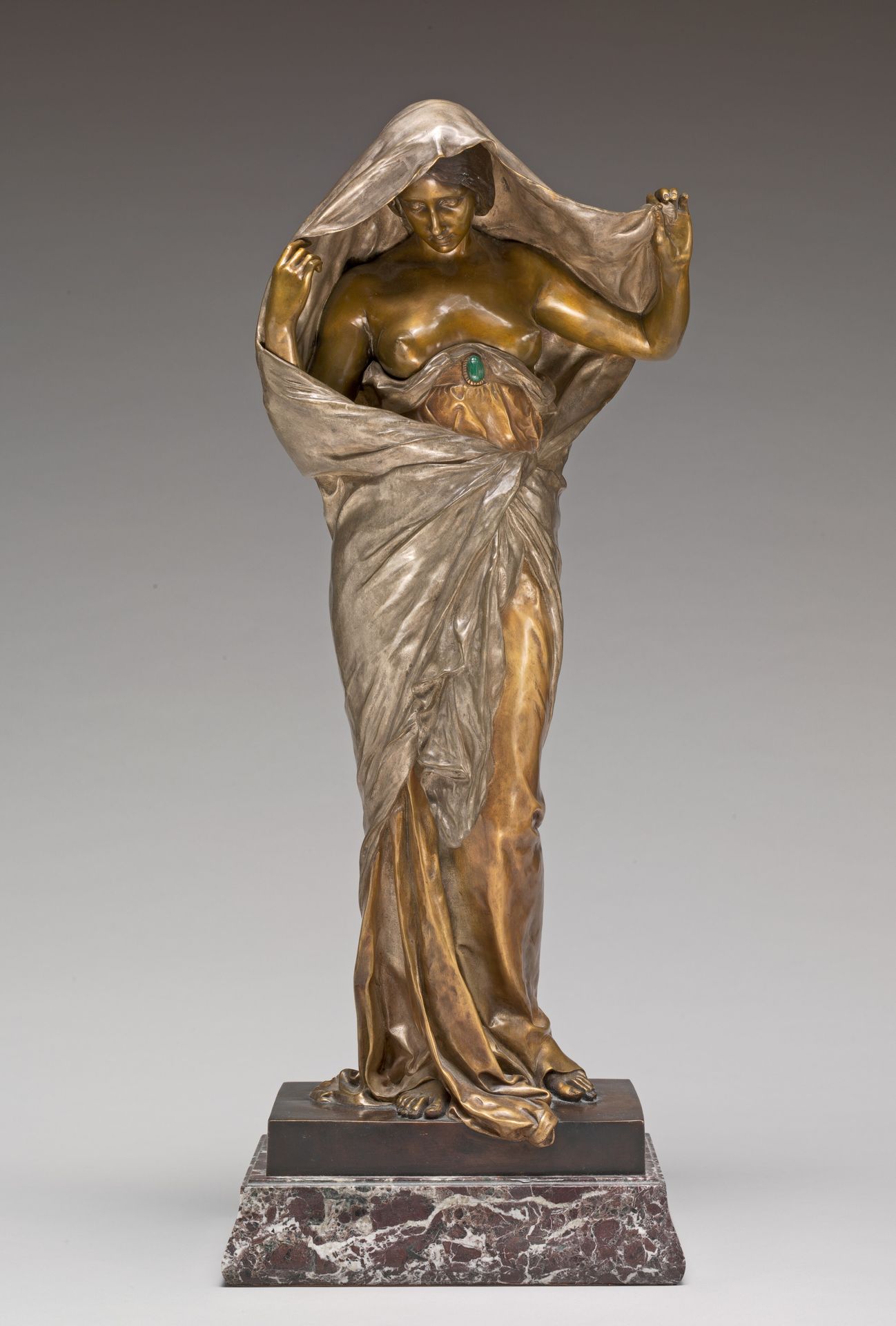 Nature Unveiling Herself before Science by Louis-Ernest Barrias