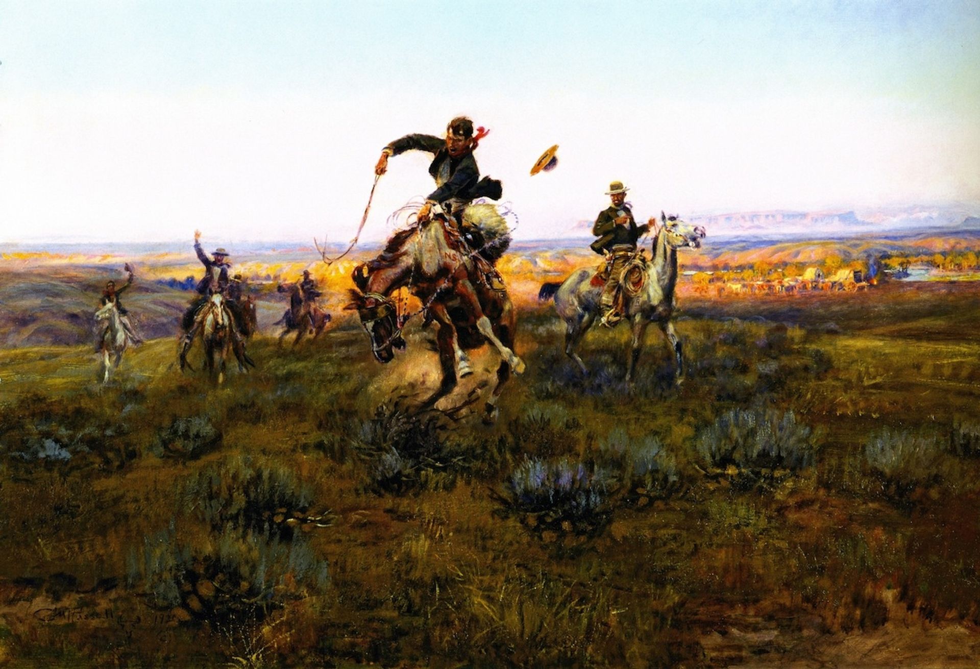 A Bad One by Charles M. Russell
