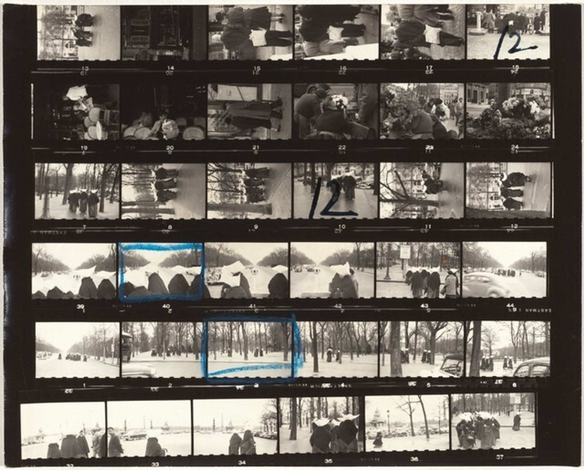 Paris 12B by Robert Frank