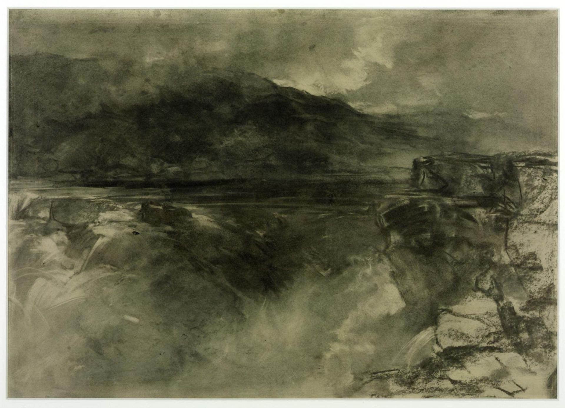 Landscape Study by  George Cattermole