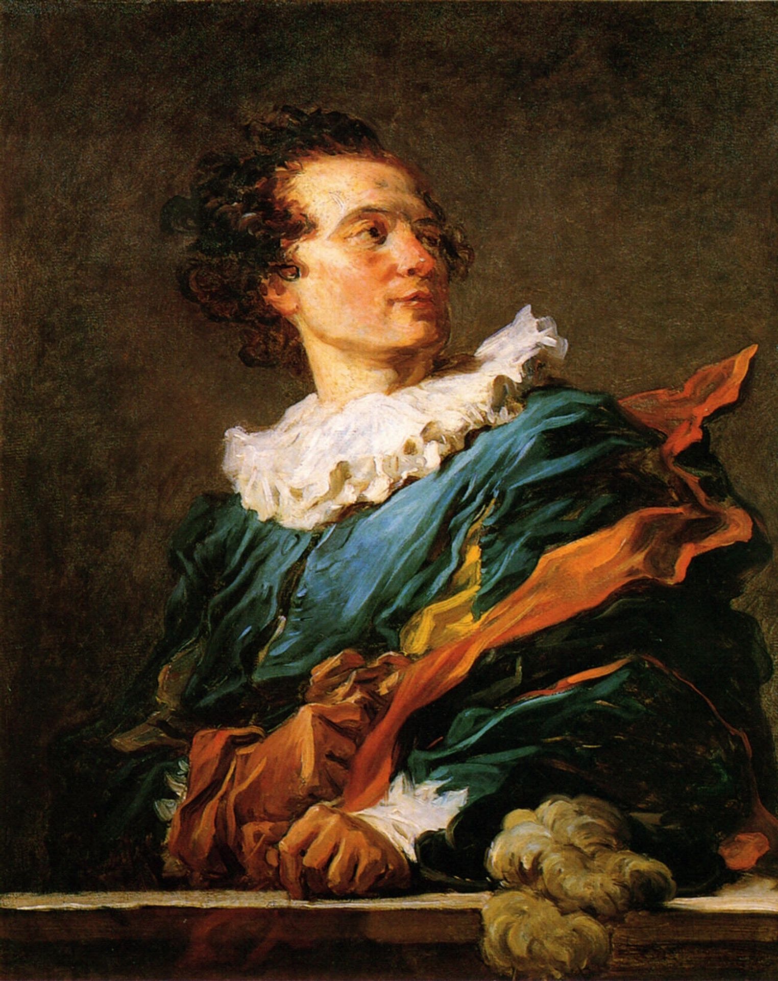 Jean Claude Richard,  Abbot of Saint-Non (Fanciful Figure) by Jean-Honoré Fragonard