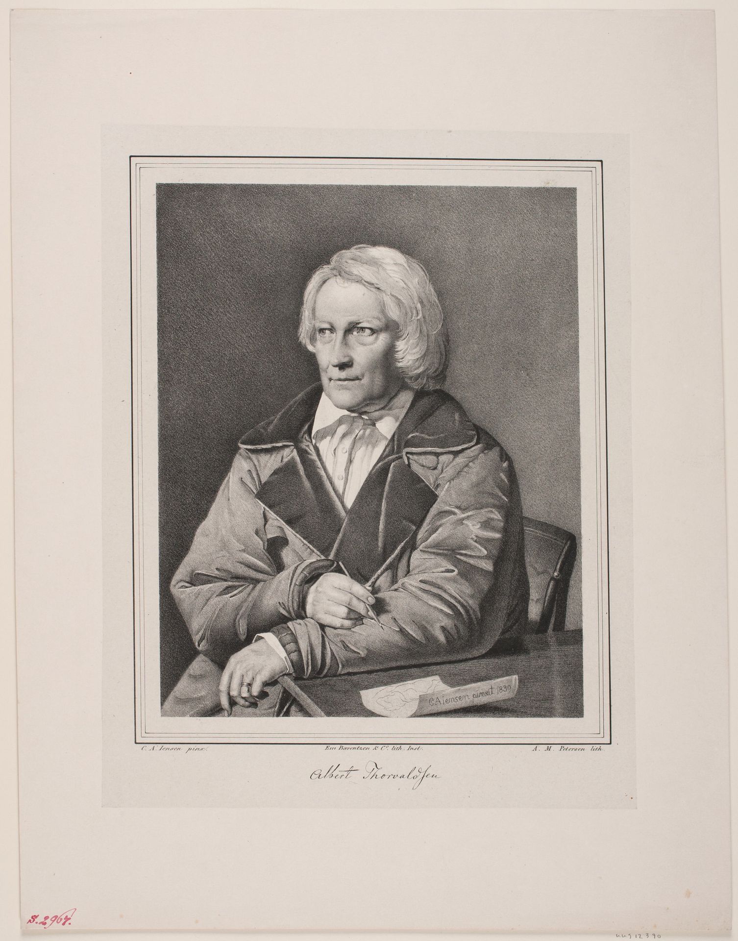 Albert Bertel Thorvaldsen by Andreas Martin Petersen