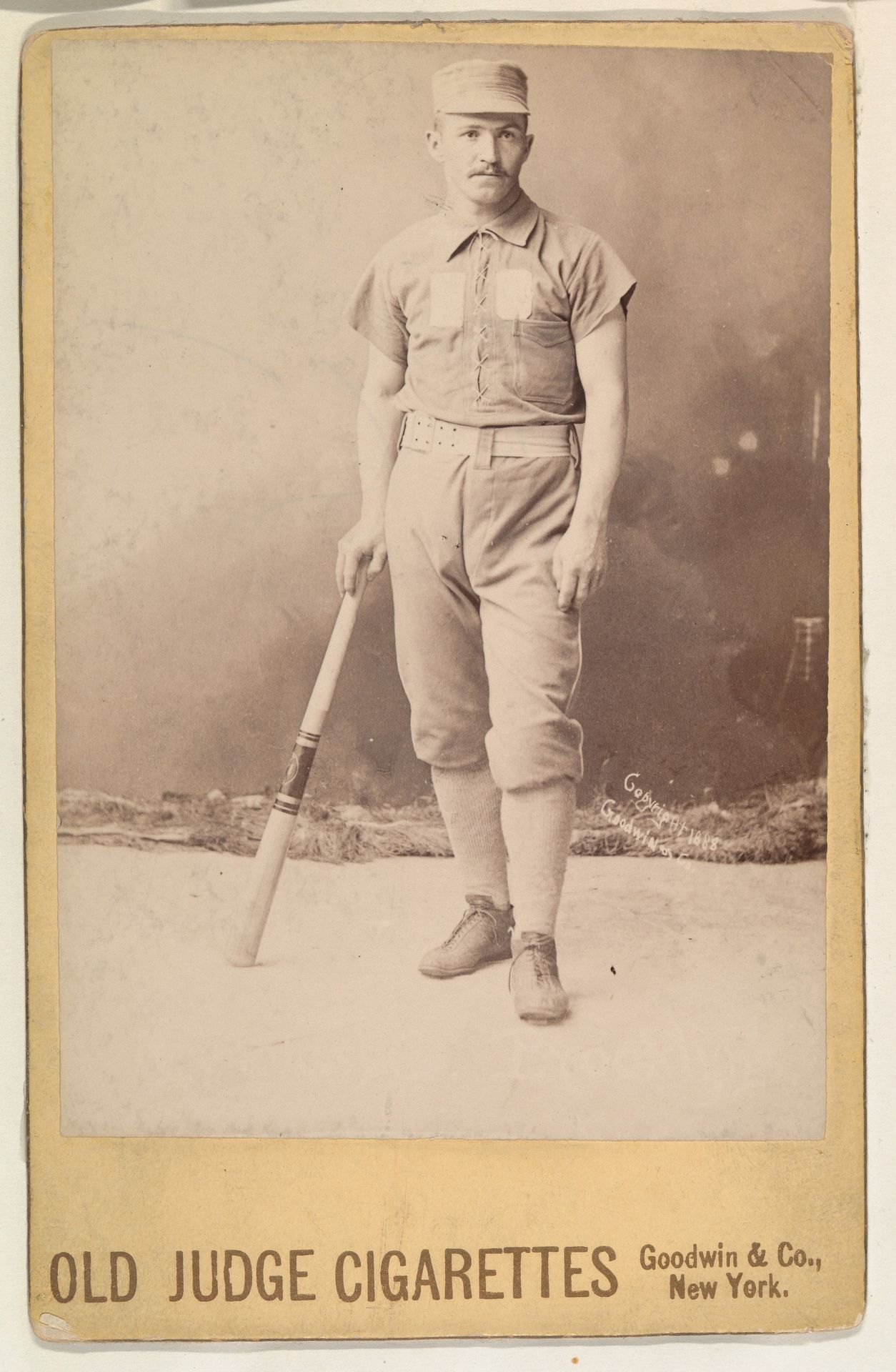 Charlie Reynolds, Catcher, Brooklyn, from the series Old Judge Cigarettes by Goodwin & Company
