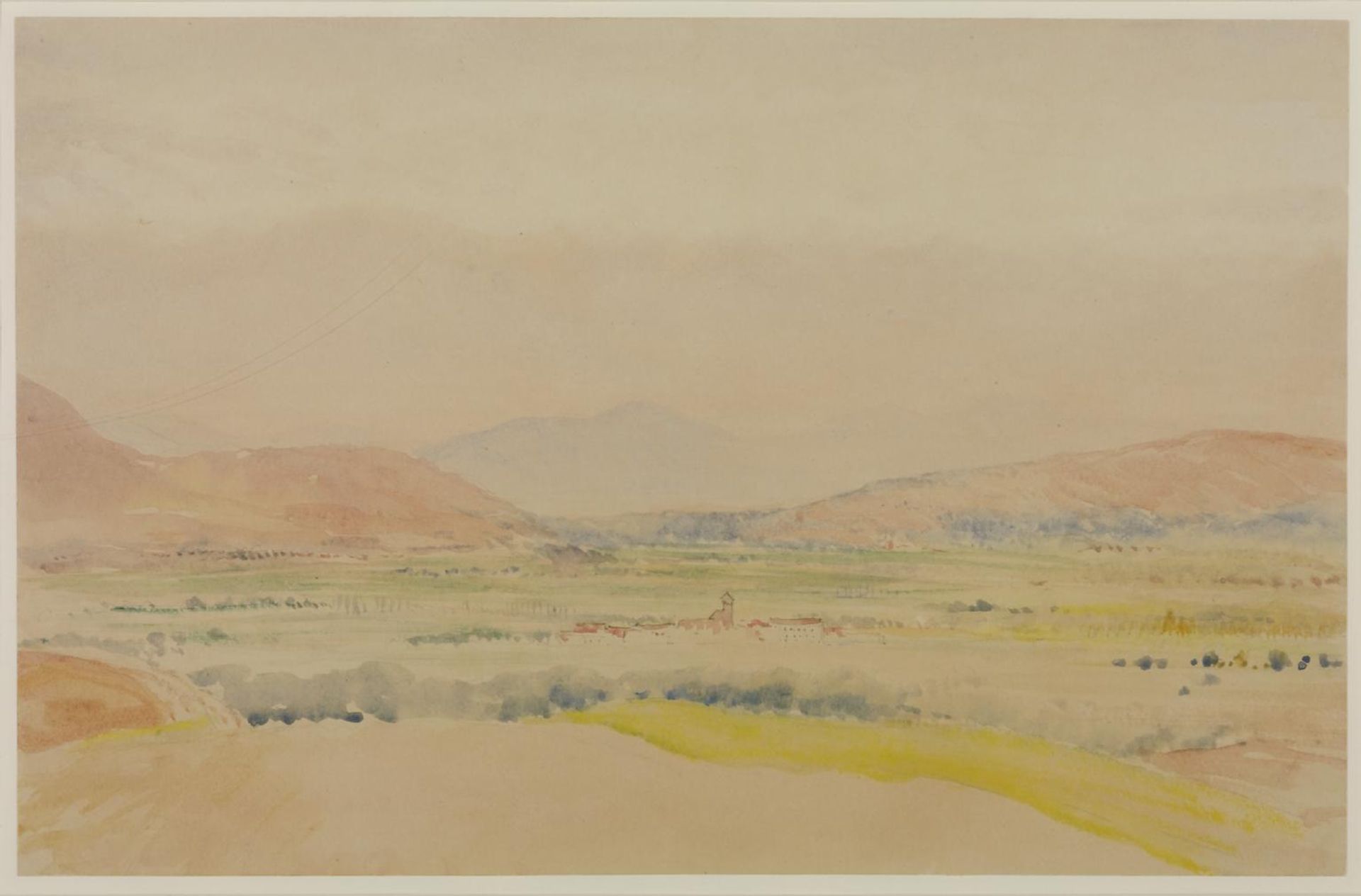 Spanish Landscape by  Gerard Chowne
