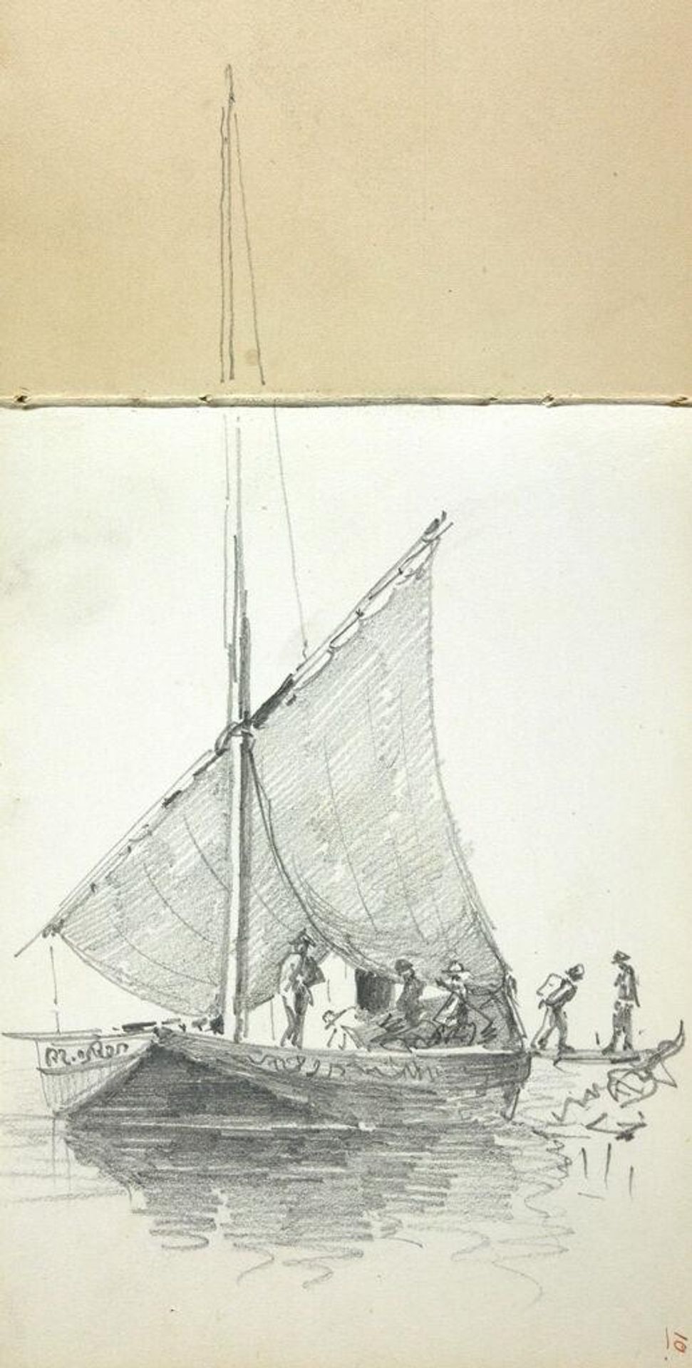 Sailboat by John Singer Sargent