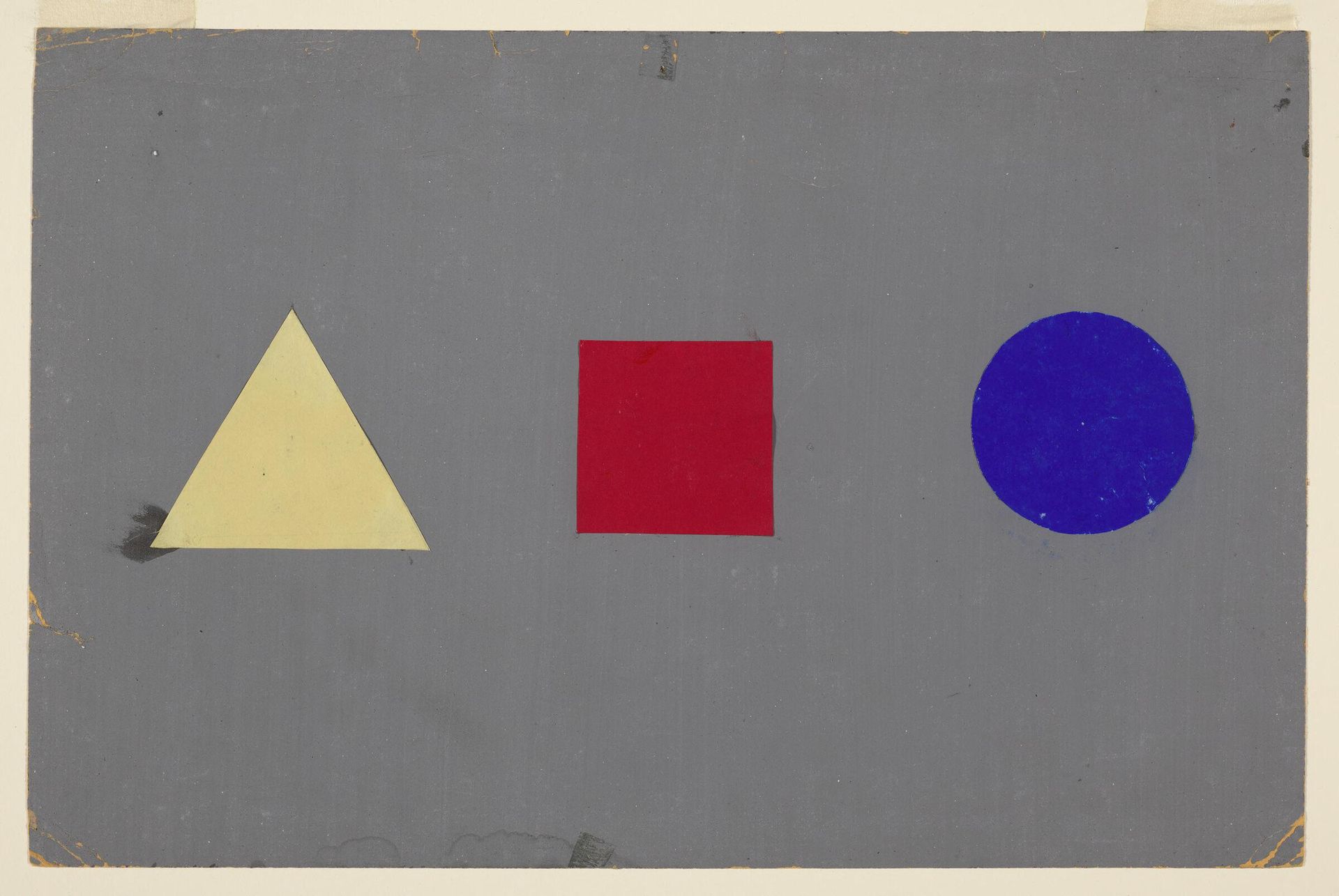 Exercise in Basic Colors and Shapes by Ludwig Hirschfeld-Mack
